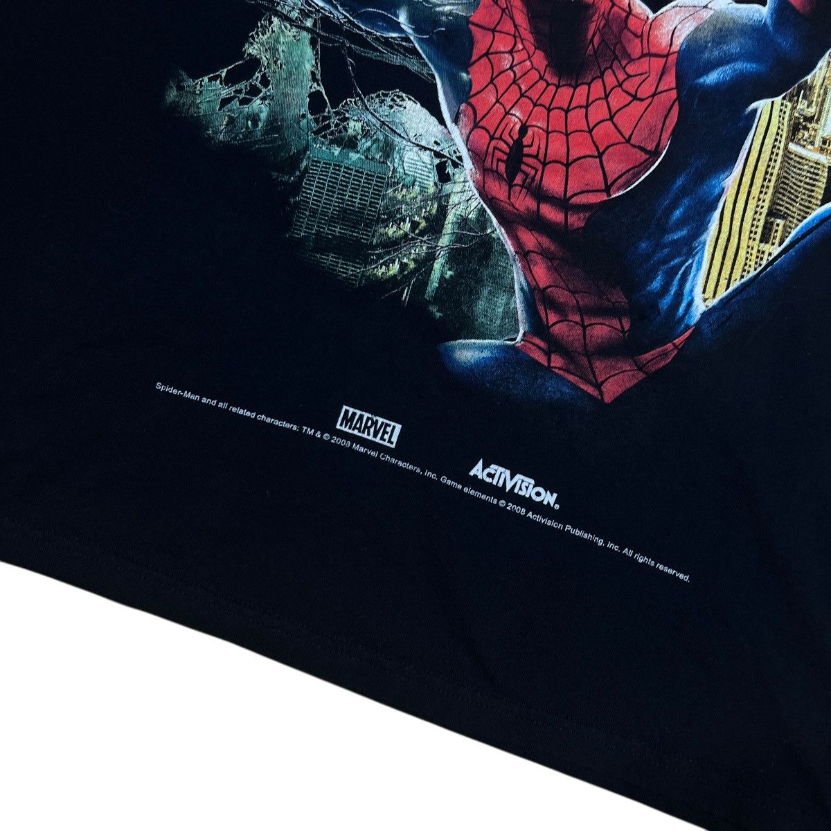 Vintage 2009 SPIDER-MAN WEB OF SHADOWS Size US XL / EU 56 / 4 - 3 Thumbnail