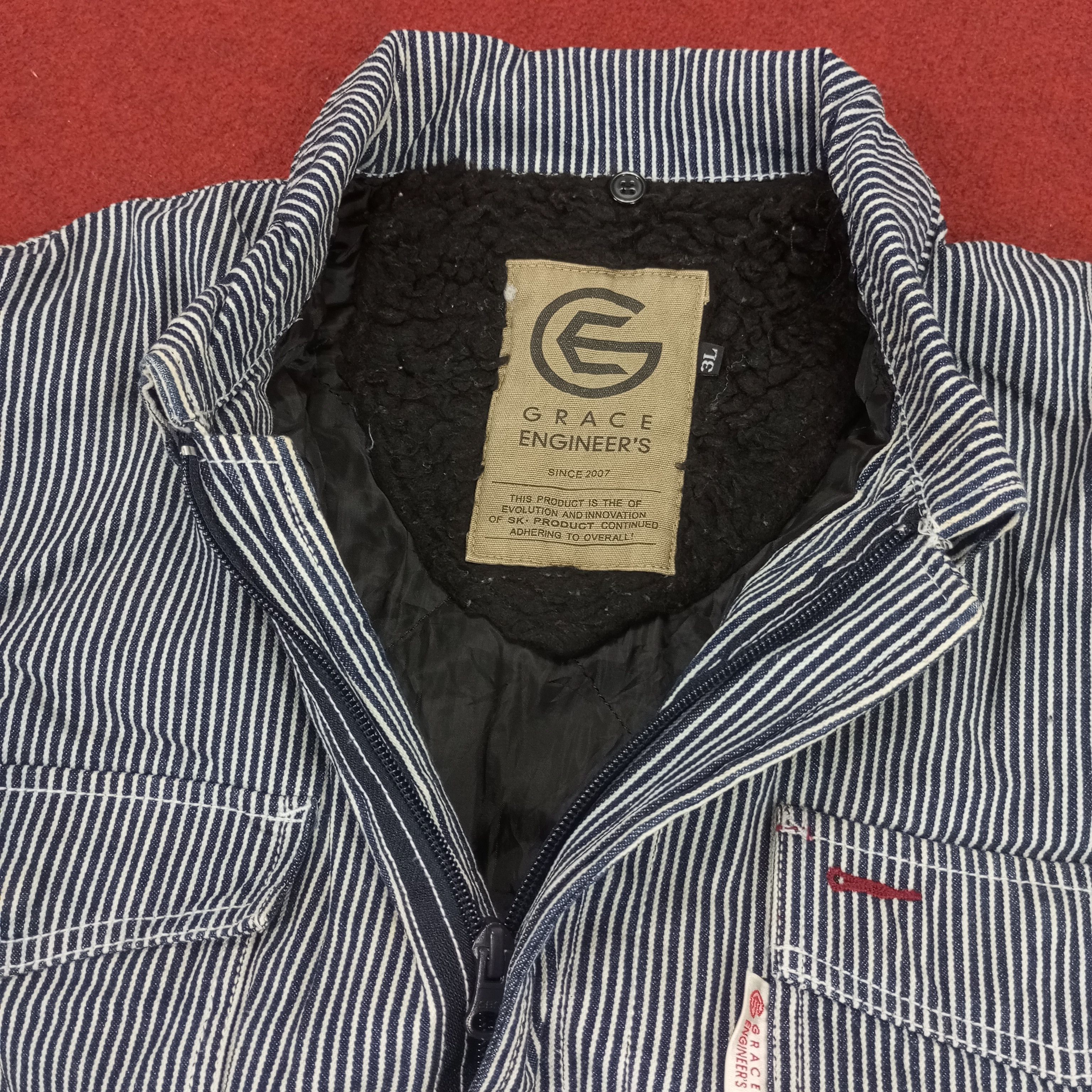 Vintage Grace Engineers Workwear Style Coverall Jacket Size US L / EU 52-54 / 3 - 13 Thumbnail