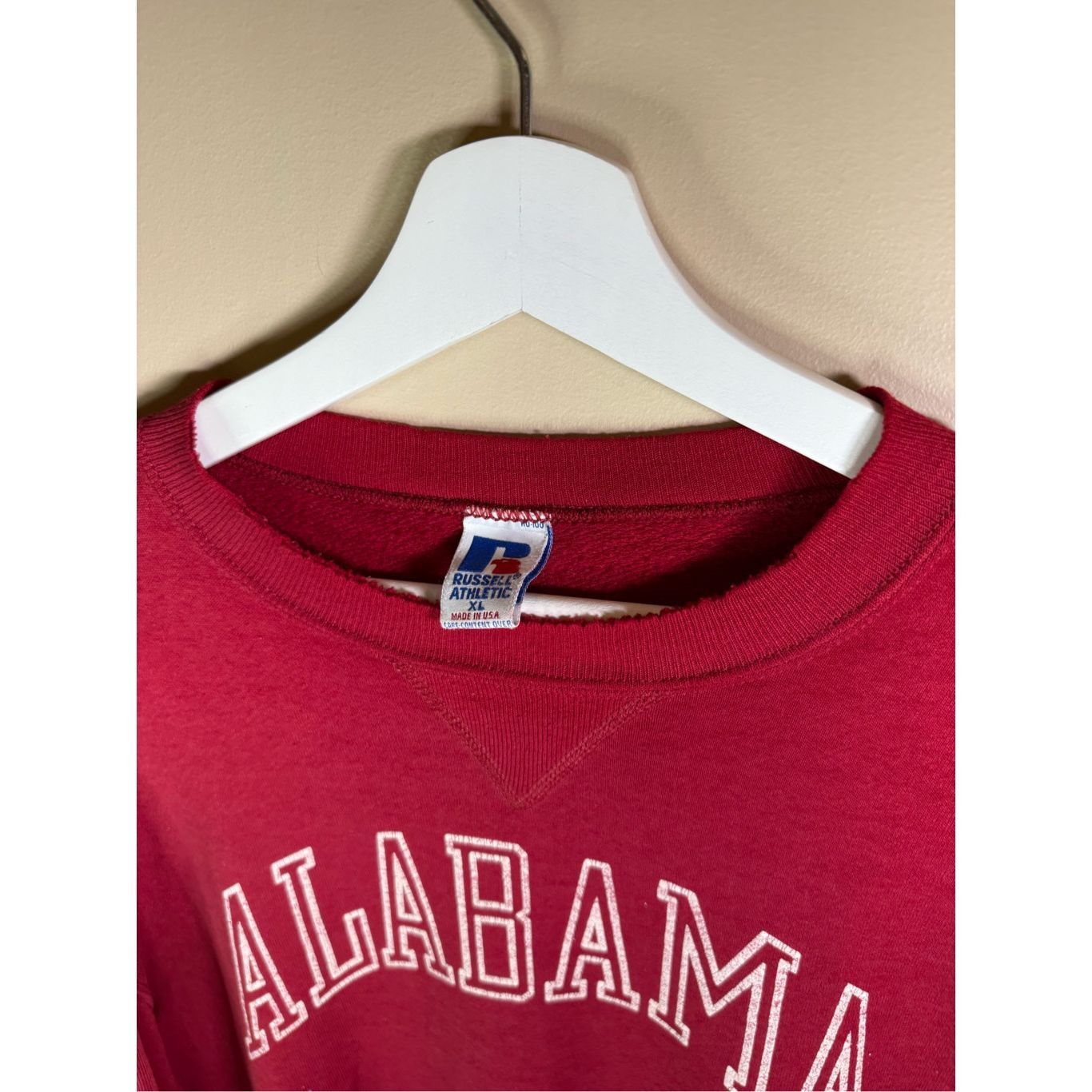 Russell Athletic Size XL Vintage 1990s Russell Athletics Alabama Crimson Tide Size US XL / EU 56 / 4 - 7 Thumbnail