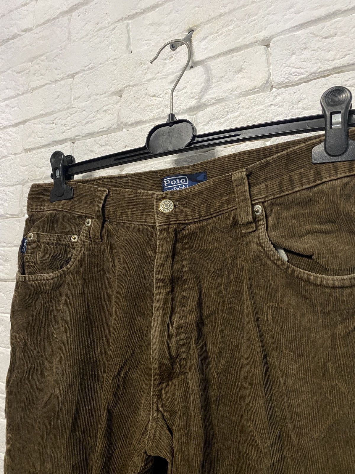 Polo Ralph Lauren × Vintage Rare Polo Ralph Lauren Corduroy Pants Size US 40 / EU 56 - 2 Thumbnail