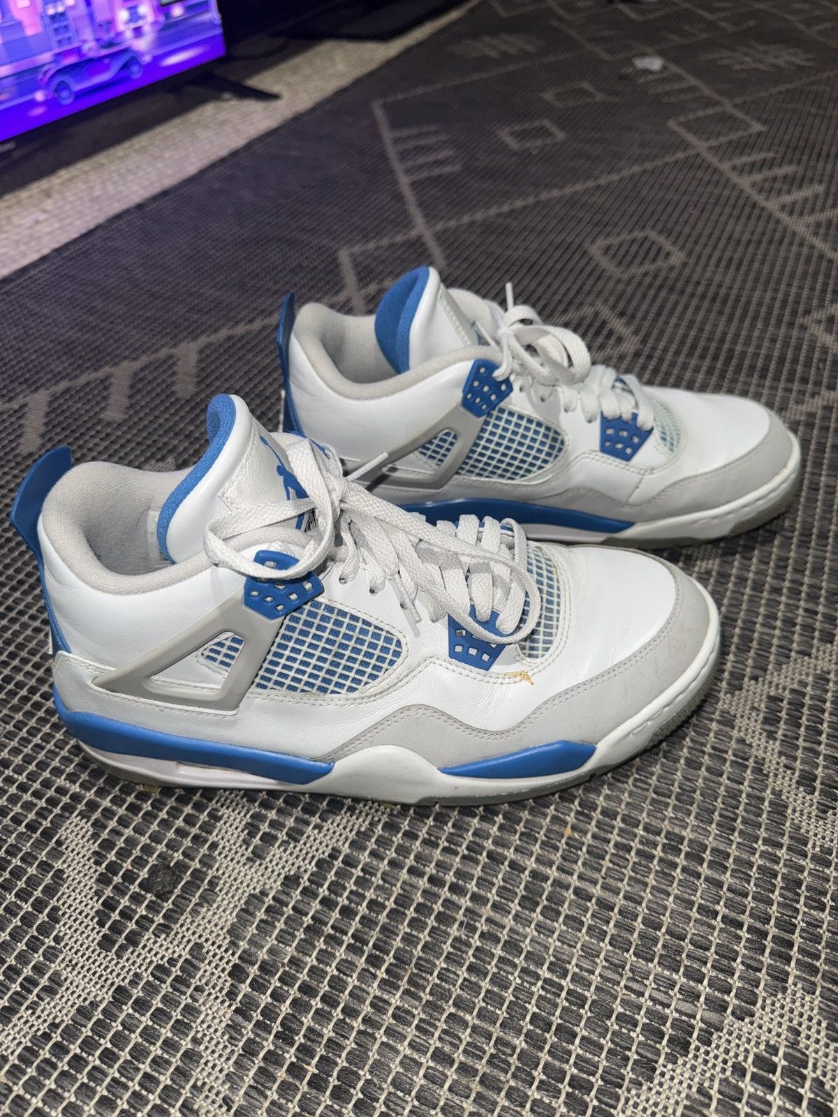 Jordan Brand Jordan 4 military blue golf // size 9.5 Size US 9.5 / EU 42-43 - 1 Thumbnail