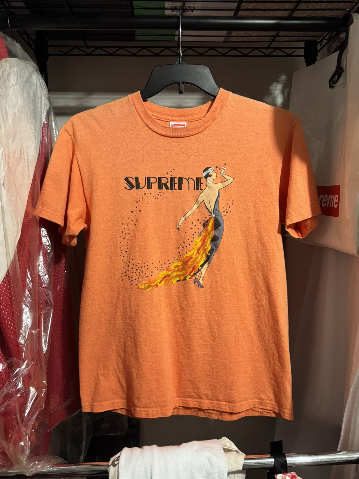 Supreme Supreme Star Dust Tee SS12 Orange M Size US M / EU 48-50 / 2 - 1 Thumbnail