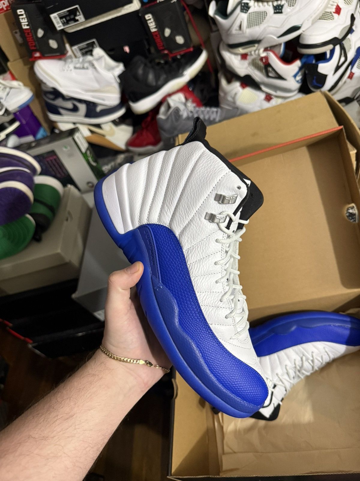 Jordan Brand Jordan retro 12 blueberry sz 11 Size US 11 / EU 44 - 1 Thumbnail