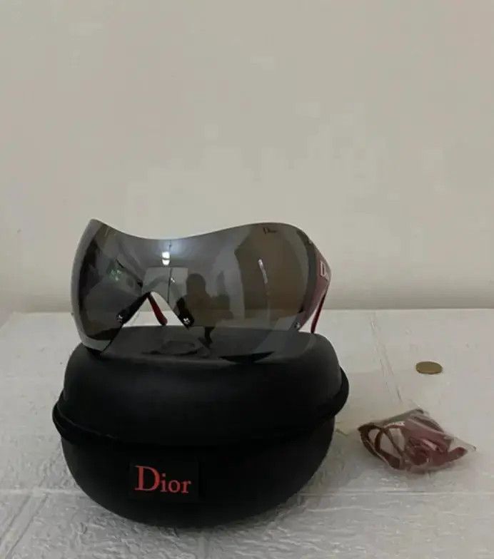 Dior DIOR Sunglasses SKI Rimless Mask Pop Bike Shield RI932 Size ONE SIZE - 2 Thumbnail