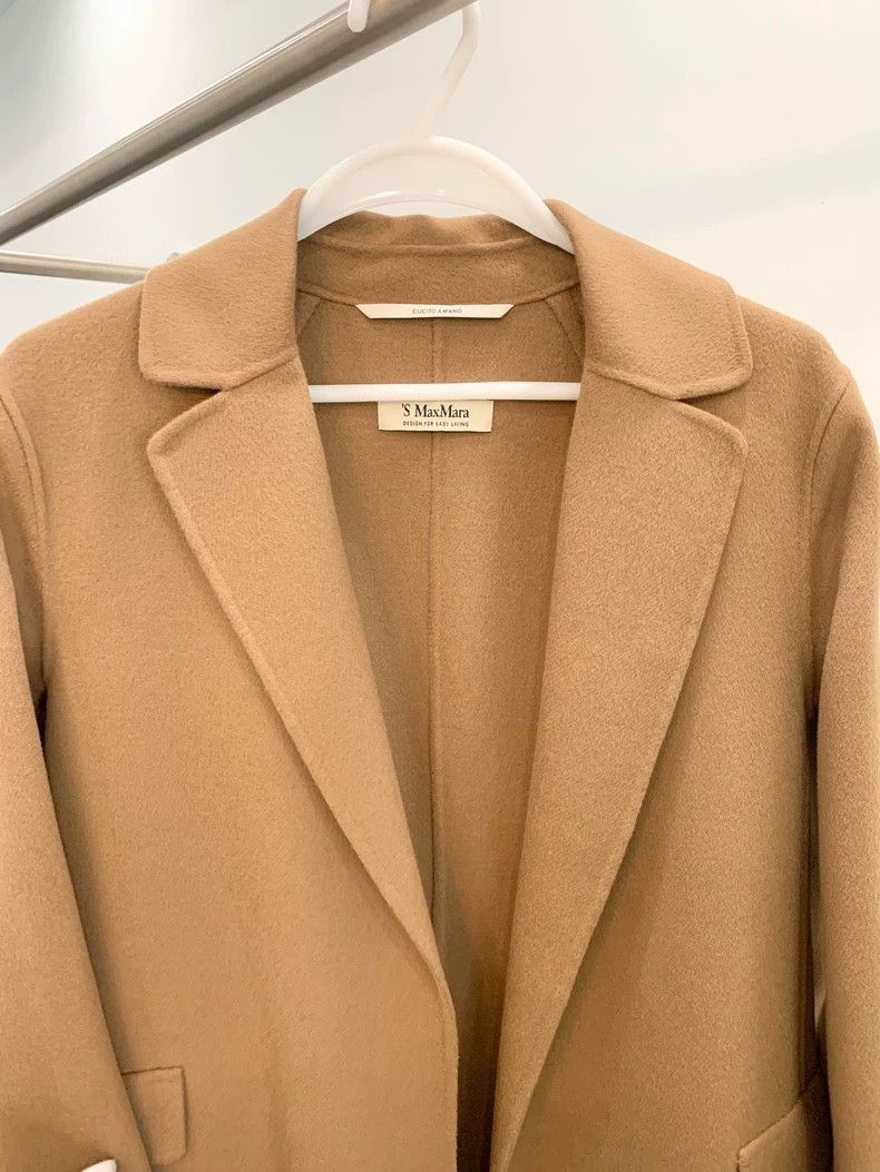 Max Mara Max Mara Long wool coat Size S / US 4 / IT 40 - 3 Thumbnail