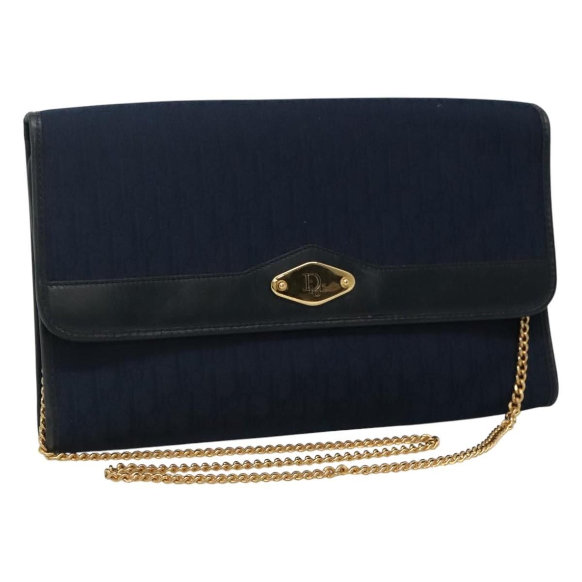 Dior Christian Dior Vintage Trotter Shoulder Bag Canvas Size ONE SIZE - 1 Thumbnail