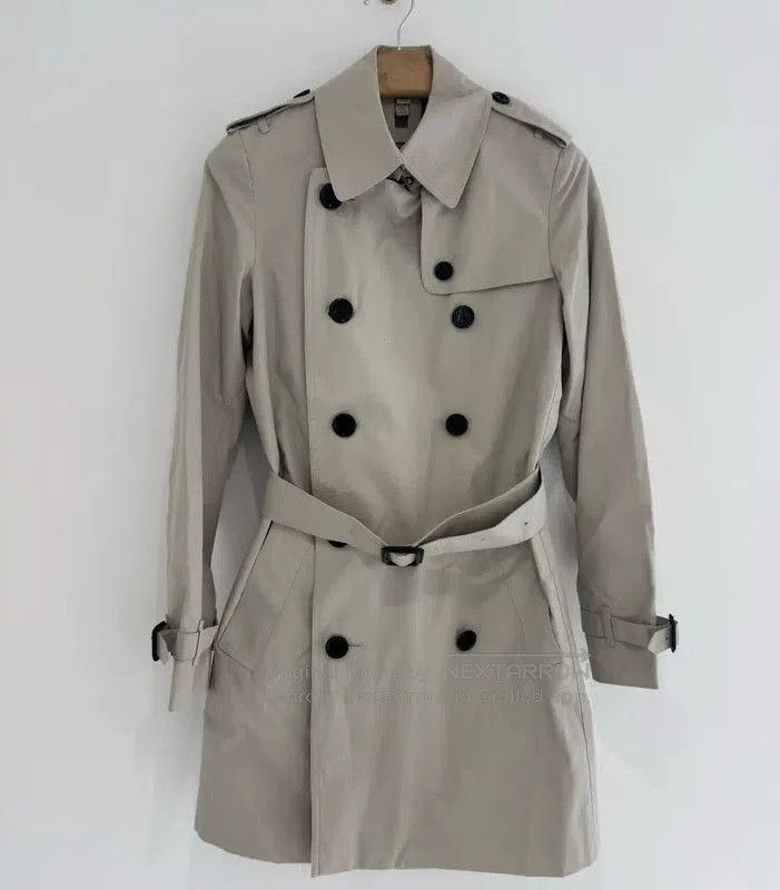 Burberry Burberry Women's Gray Trench Coat 3-6M Size. Size XS / US 0-2 / IT 36-38 - 1 Thumbnail