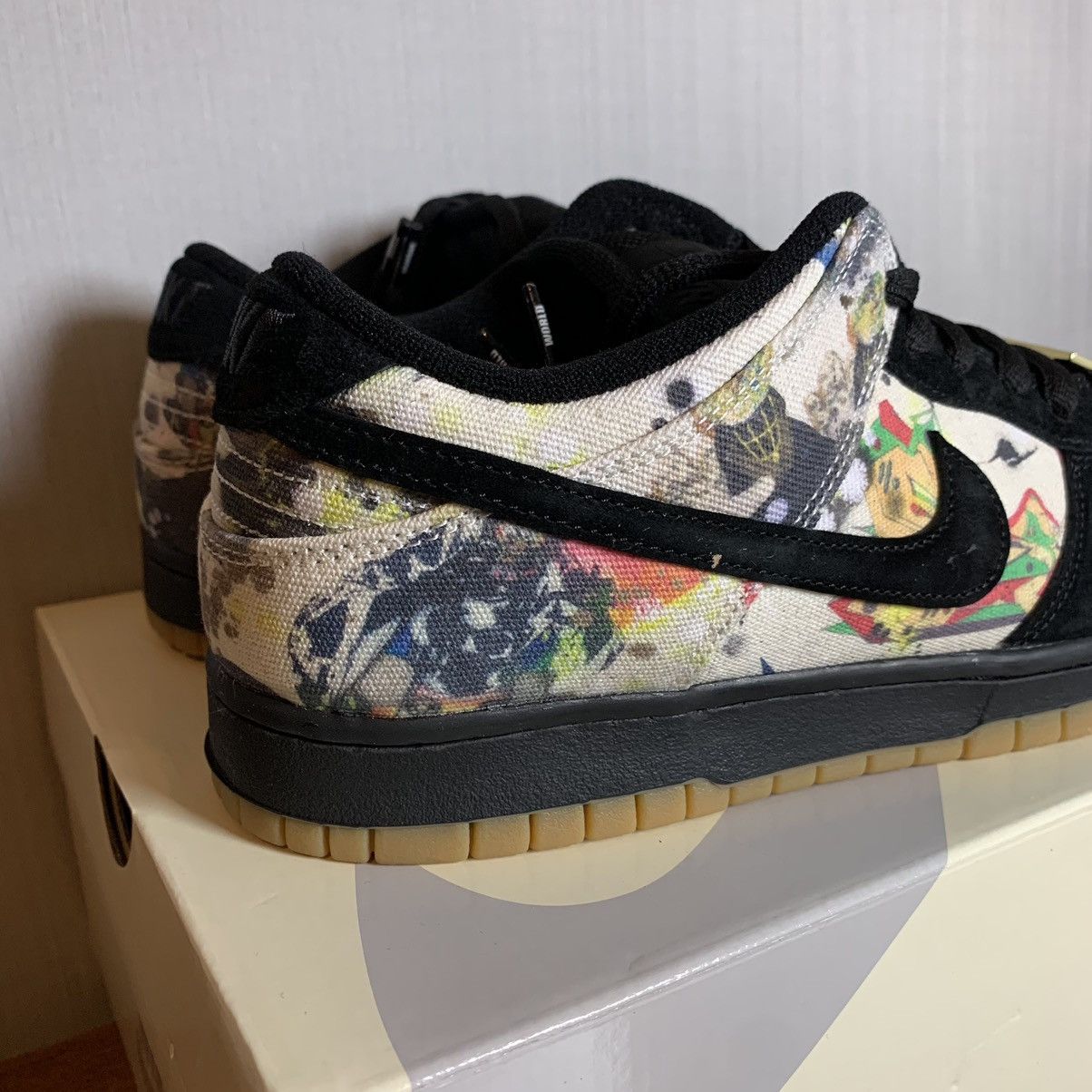 Nike × Supreme Supreme Nike SB Dunk Low Rammellzee Size US 10.5 / EU 43-44 - 7 Thumbnail