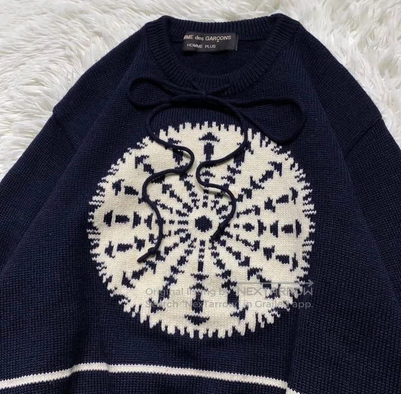 Comme des Garcons Comme des Garcons Snowflake Wool Sweater Size US S / EU 44-46 / 1 - 5 Thumbnail