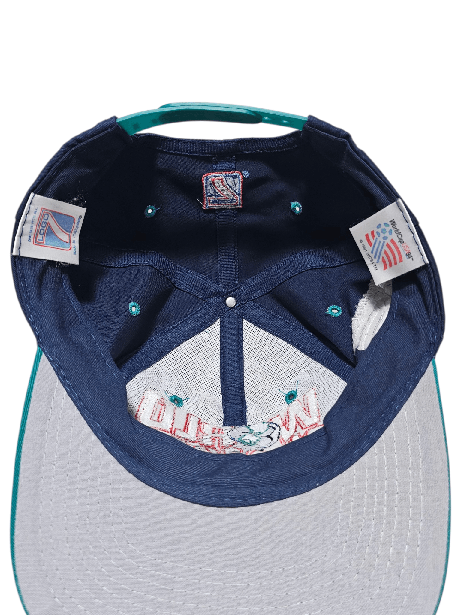 Logo 7 USA 1994 World Cup Logo 7 Big Logo Hat Size ONE SIZE - 6 Thumbnail
