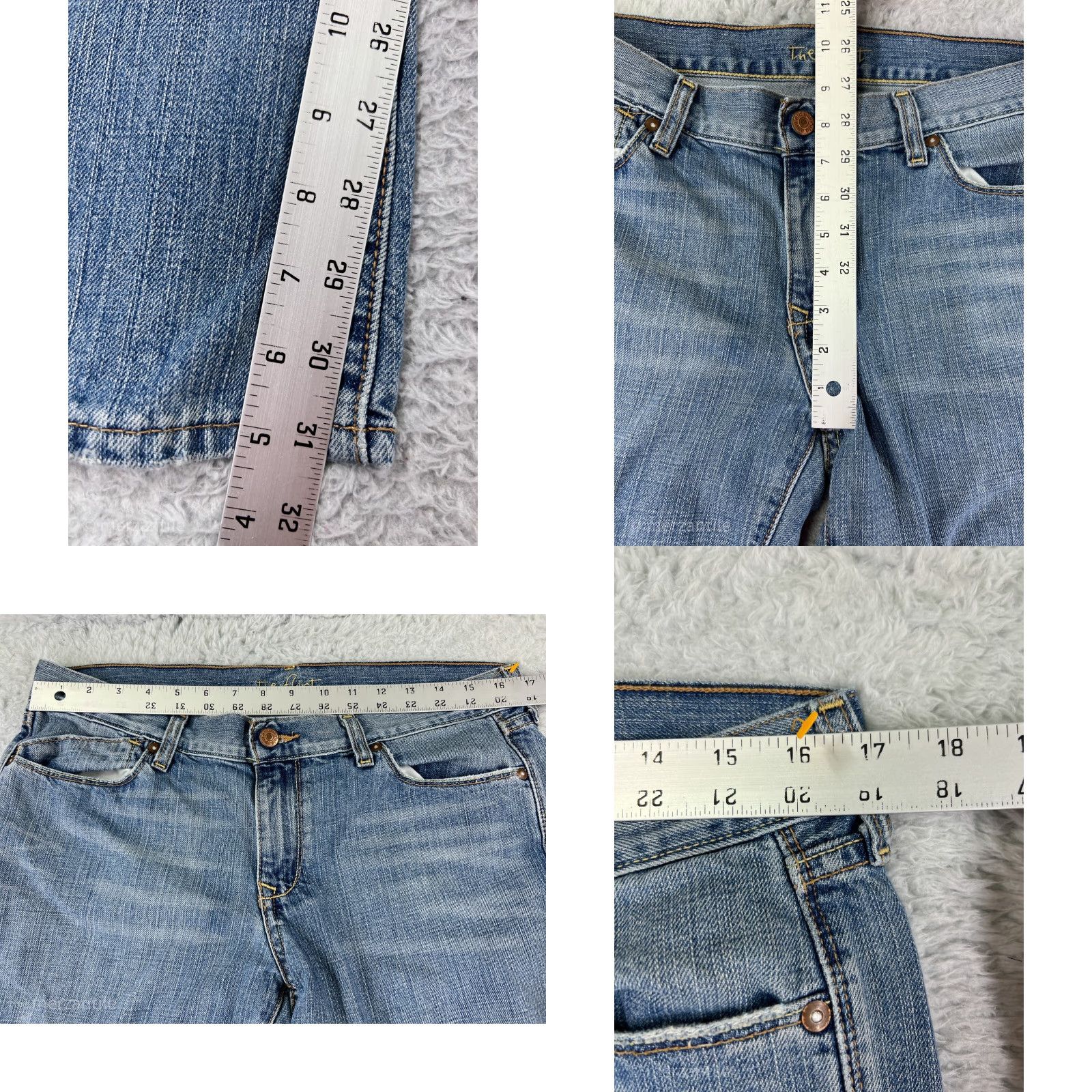 Old Navy Old Navy Jeans Womens 10 Bootcut Denim 31in Inseam Black Cotton Blend Stretch 5-Pocket Regular Slimming Modern 90s Theme Mens Womens Size 32" / US 10 / IT 46 - 9 Thumbnail