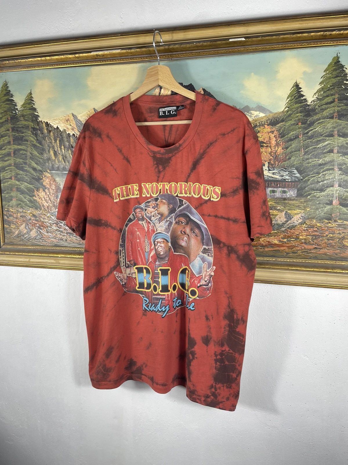 Rap Tees × Vintage Biggie The Notorious B.I.G. Baggy Loose T shirt Tee Rap Size US L / EU 52-54 / 3 - 2 Thumbnail