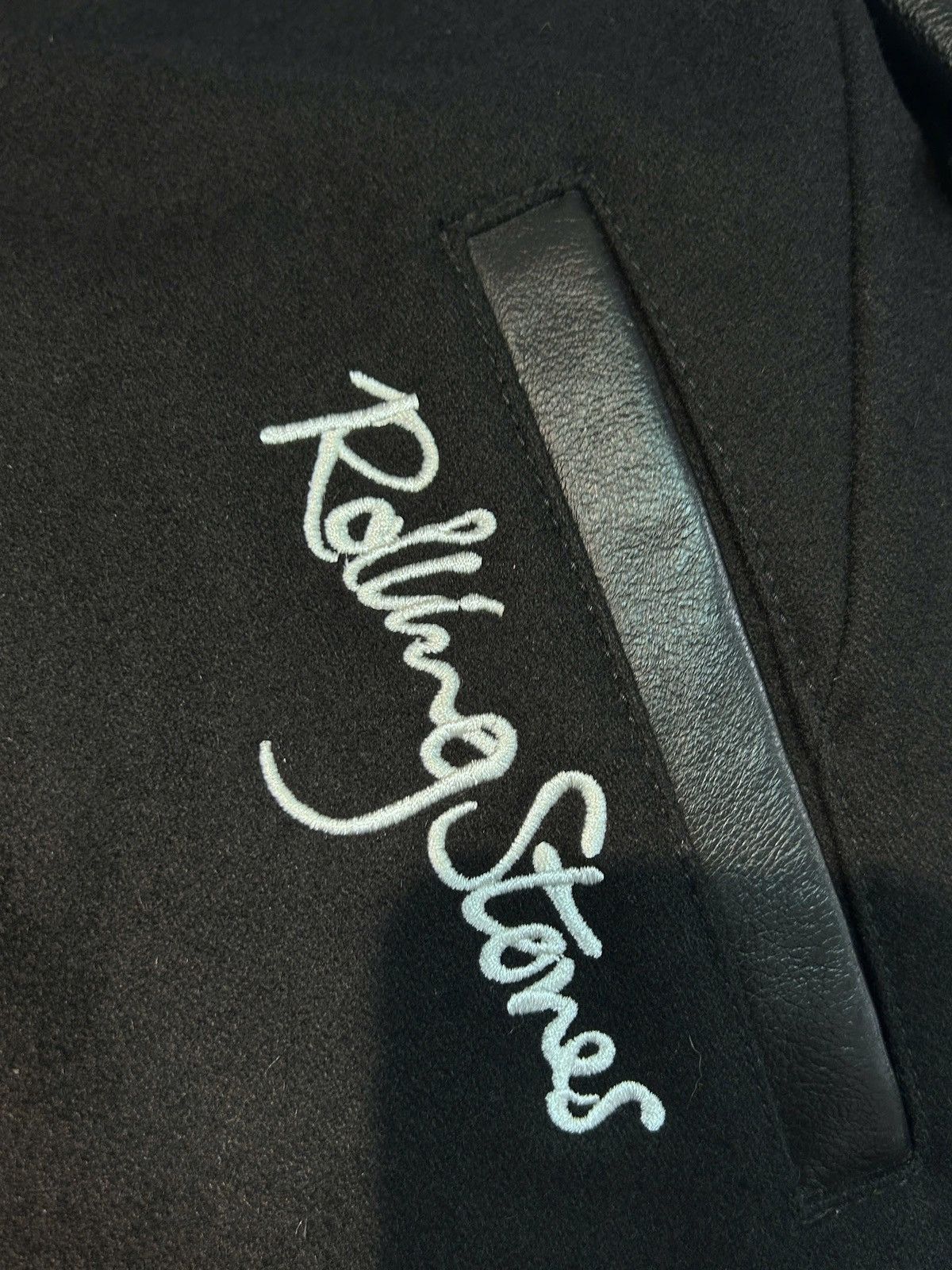 The Rolling Stones Rolling Stones x JACK ROSE Leather Stadium Jumper Size US M / EU 48-50 / 2 - 4 Thumbnail