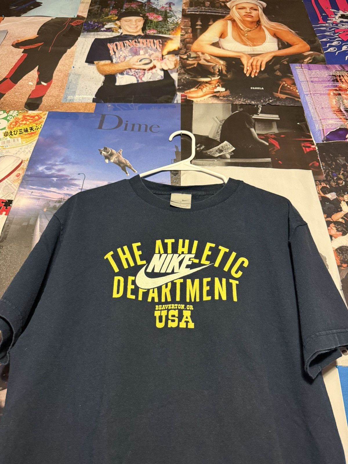 Nike Nike “The Athletic Department” tee L navy Beaverton OR USA Size US L / EU 52-54 / 3 - 5 Thumbnail