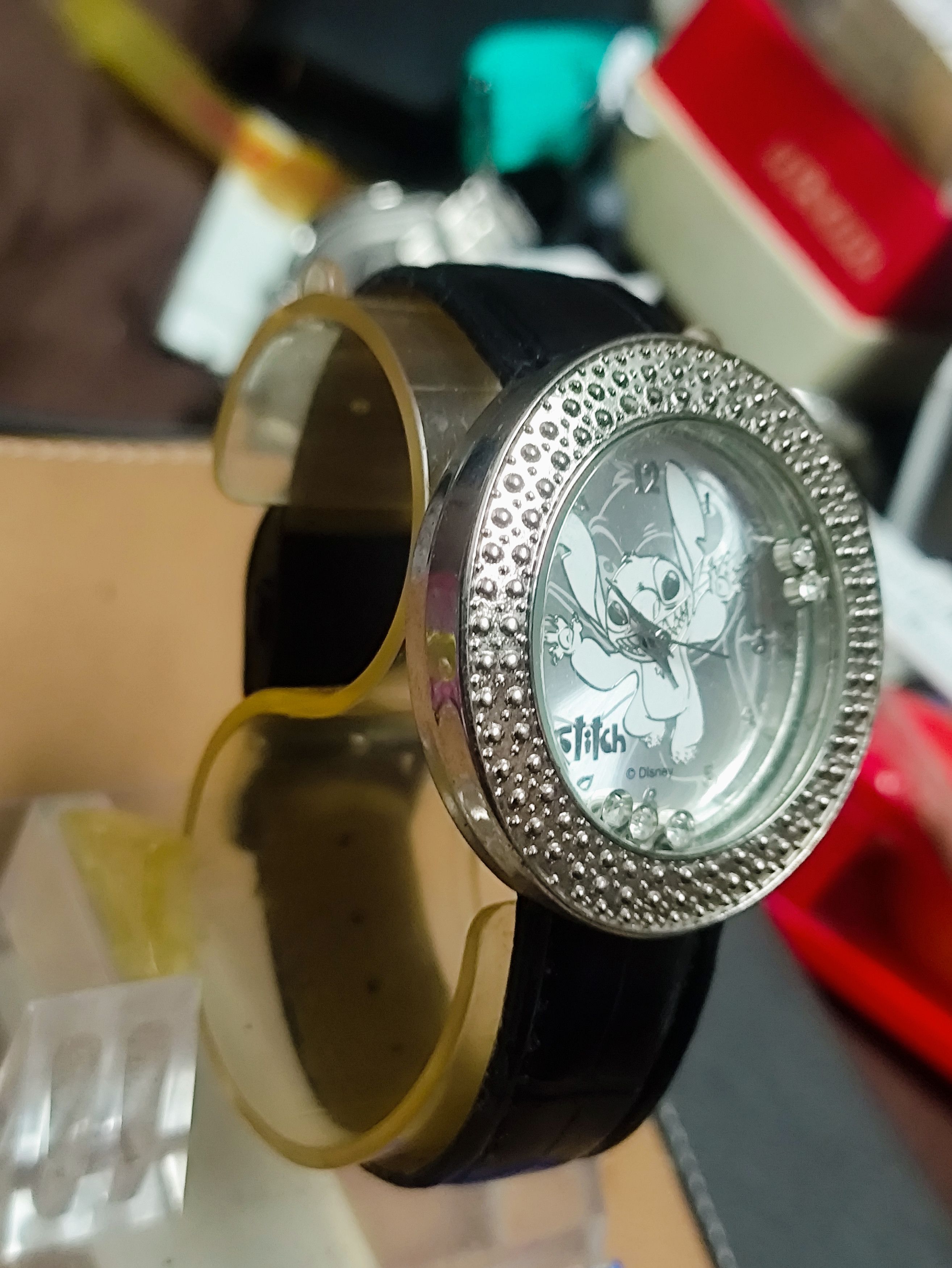 Disney × Japanese Brand Original Watch by Disney STITCH Anime Cartoon Movie Size ONE SIZE - 6 Thumbnail