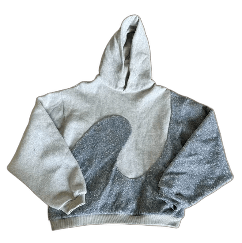 Dior Dior ERL Gray Glitter Hoodie Sweatshirt Size US S / EU 44-46 / 1 - 1 Thumbnail