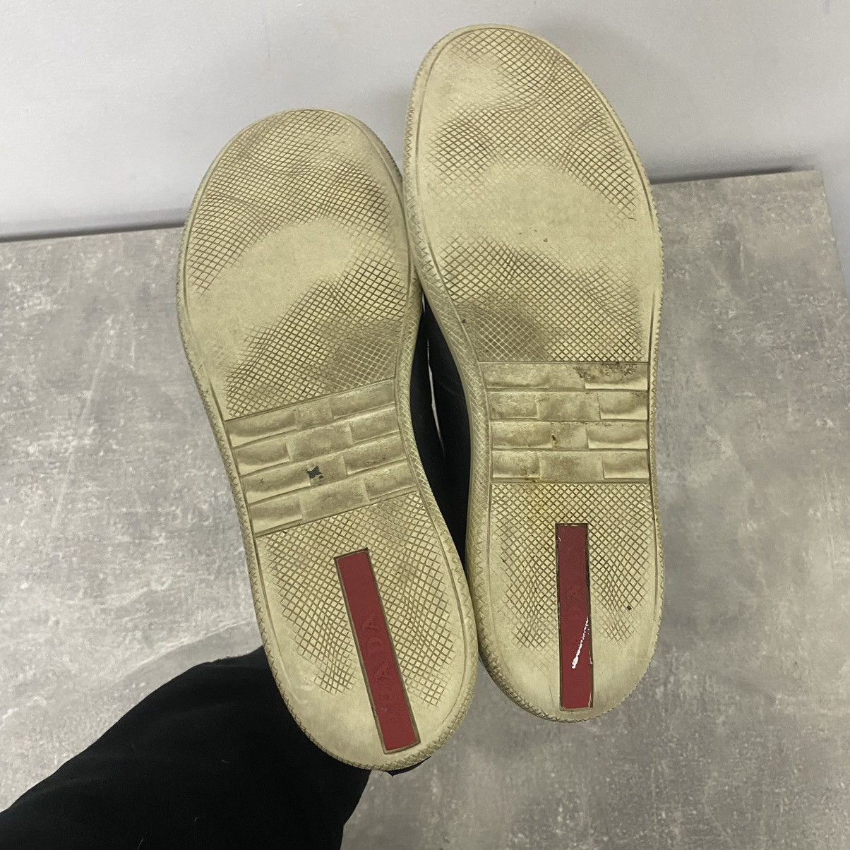 Prada Vintage Prada Shoes Leather Sneakers Slip-on Size US 8 / EU 41 - 6 Thumbnail