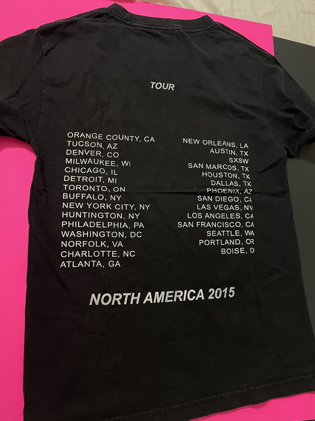 Travis Scott Travis Scott tour 2015 la flame t shirt size S Size US S / EU 44-46 / 1 - 3 Thumbnail
