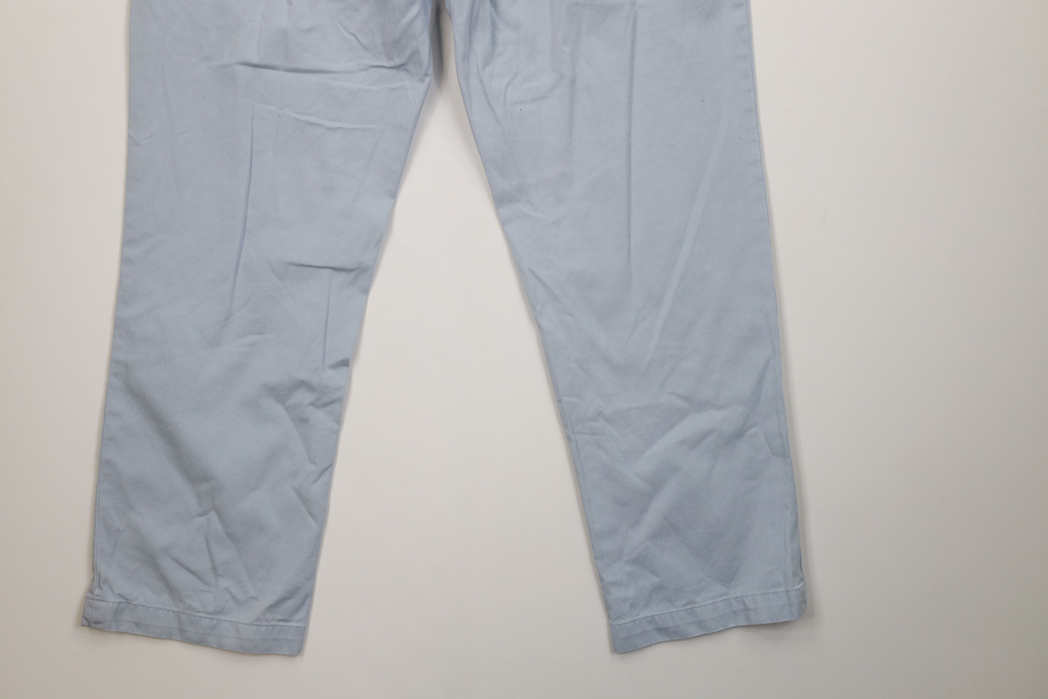Polo Ralph Lauren Vintage 90s Ralph Lauren Straight Leg Chino Pants Blue Size US 38 / EU 54 - 12 Thumbnail