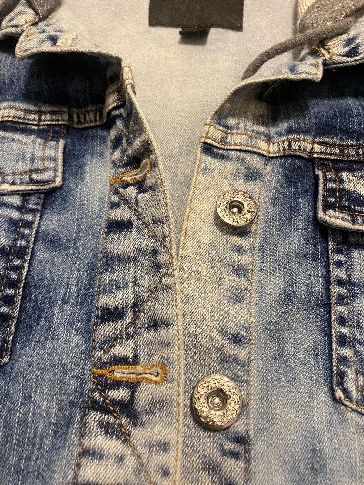 Maurice Lacroix Maurice’s Hand Painted Jean Jacket Size XXL / US 16-18 / IT 52-54 - 6 Thumbnail