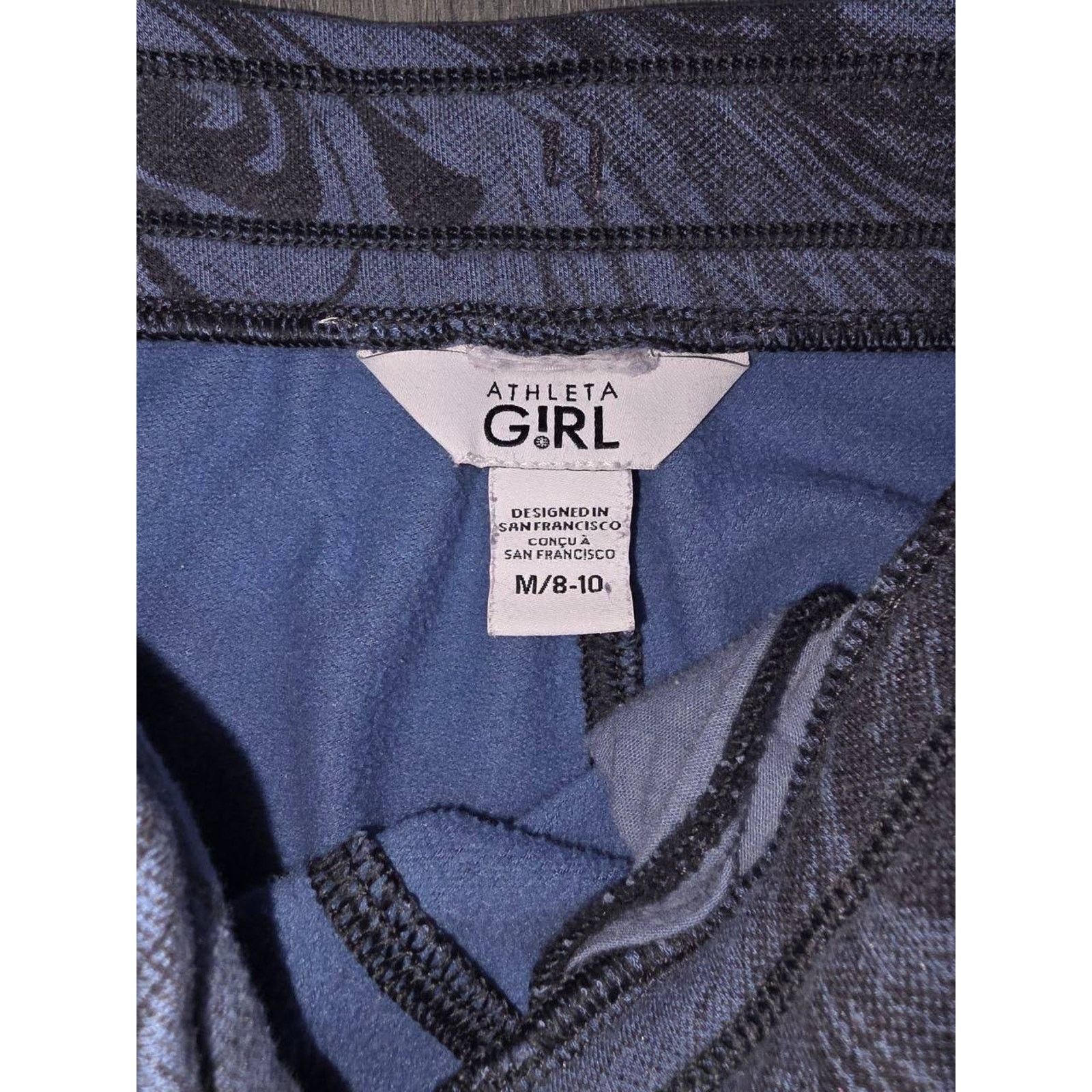 Athleta Athleta Girl jumpsuit MARBLE BLUE 8-10 Years A003224 Size 24" / US 00 / IT 34 - 9 Thumbnail