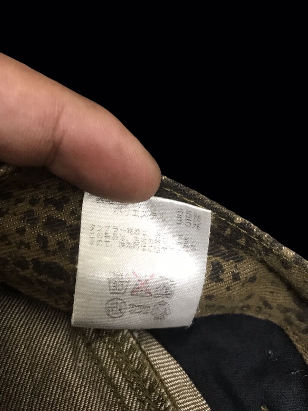 291295=Homme 💥291295 HOMME Very Rare Full Print Stamp Cargo Pant F106 Size US 27 - 20 Thumbnail