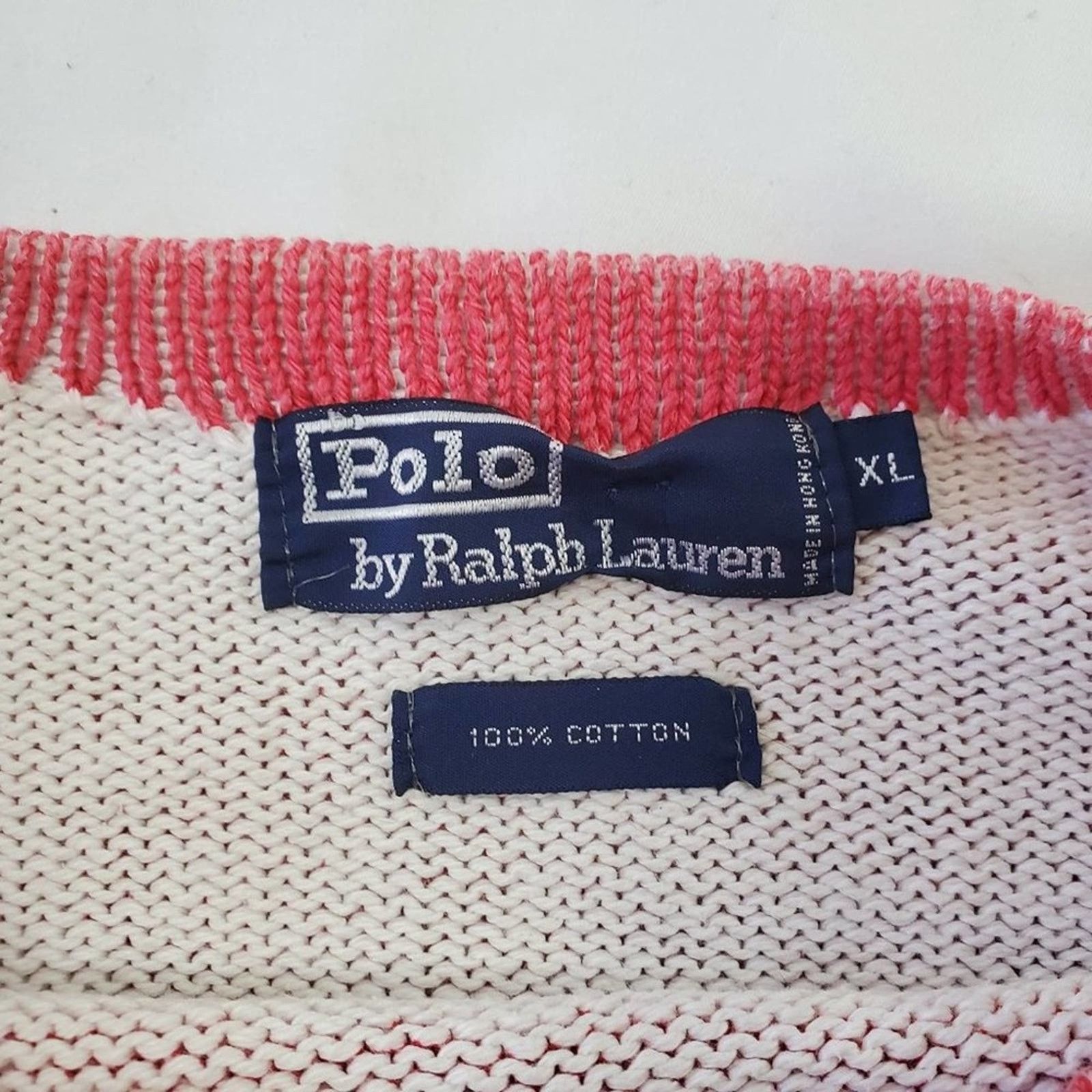 Ralph Lauren Ralph Lauren Oversized Chunky Striped Sweater - XL Size XL / US 12-14 / IT 48-50 - 4 Thumbnail