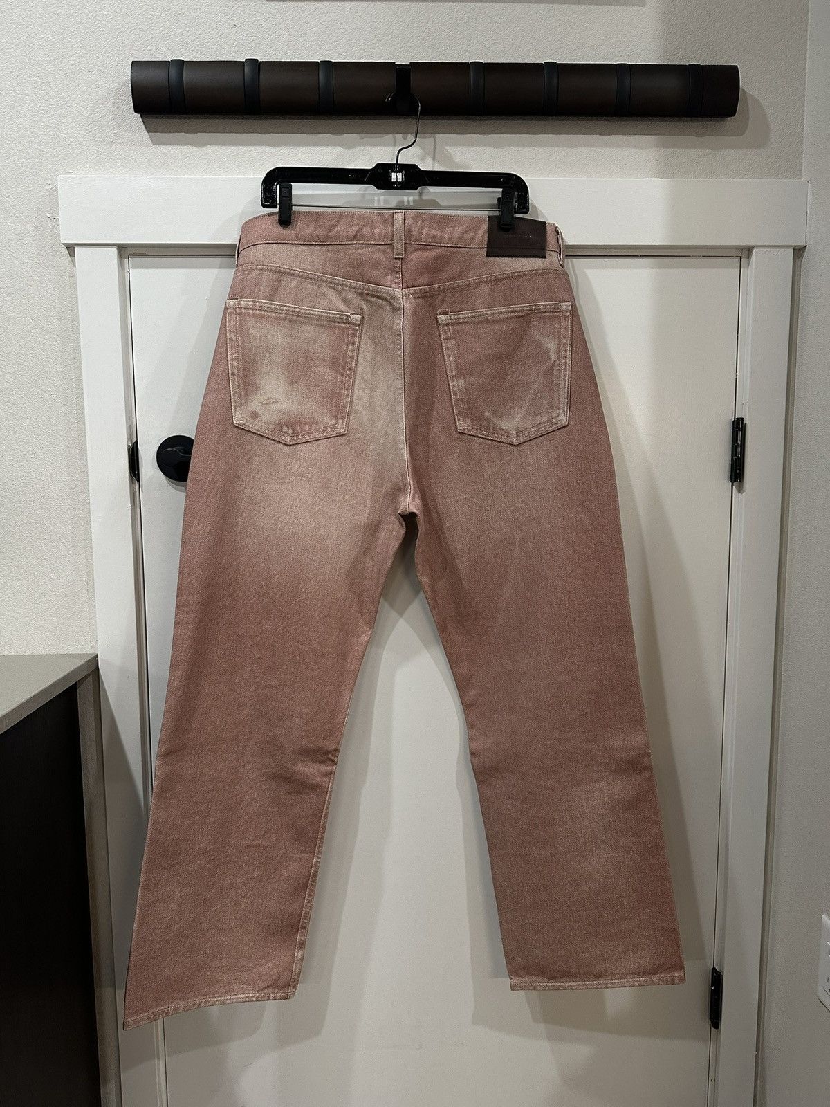 Our Legacy Our Legacy Third Cut Jeans in Pink Size US 33 - 2 Thumbnail