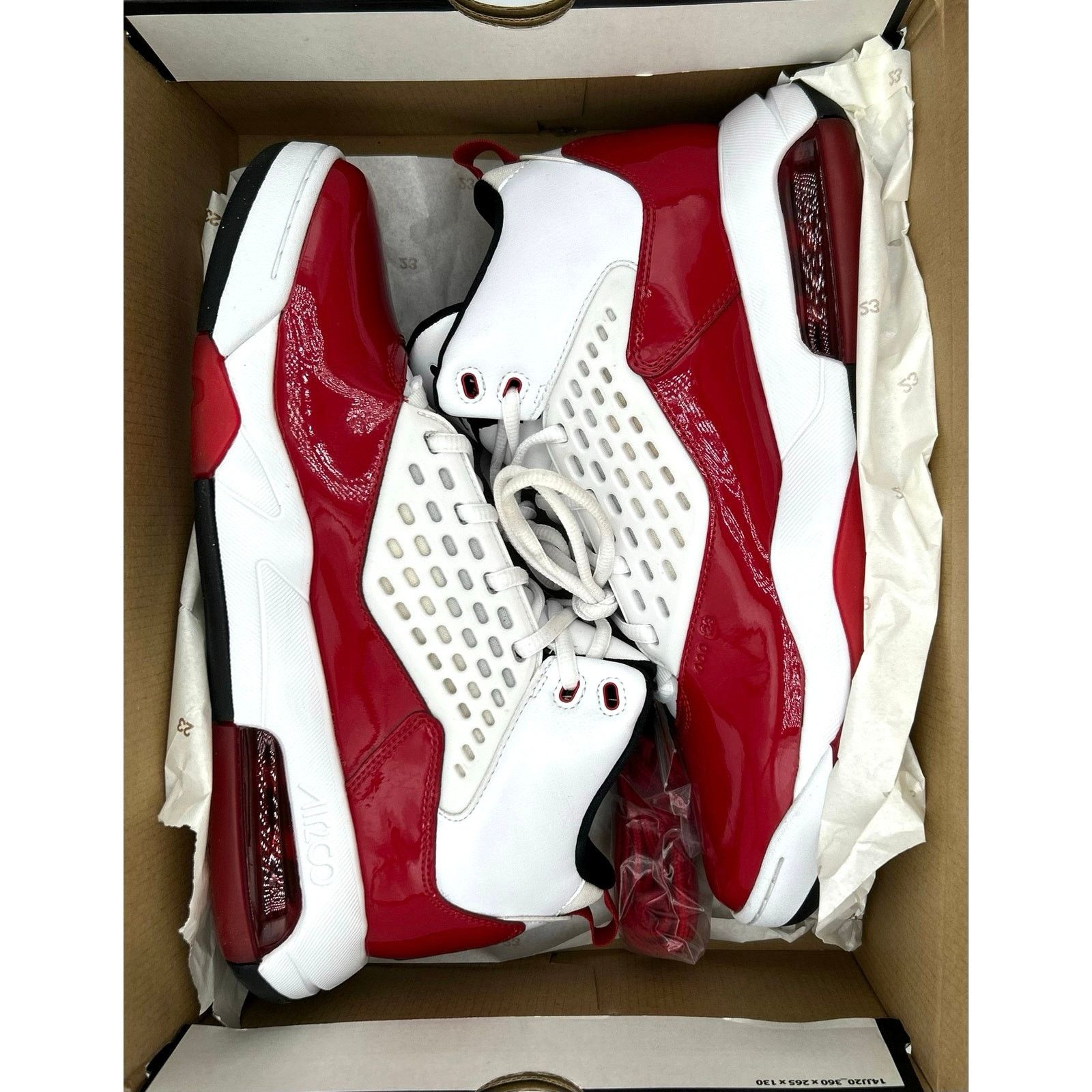 Nike Nike Air Jordan Maxin 200 White Gym Red Men’s 12 CD6107-106 Size US 12 / EU 45 - 7 Thumbnail