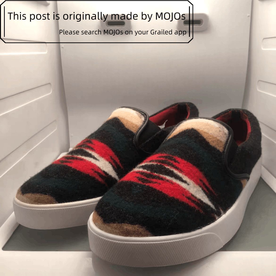 Junya Watanabe Sz 42 Junya Watanabe x Pendleton Ethical Pattern Low Top Size US 9 / EU 42 - 1 Thumbnail