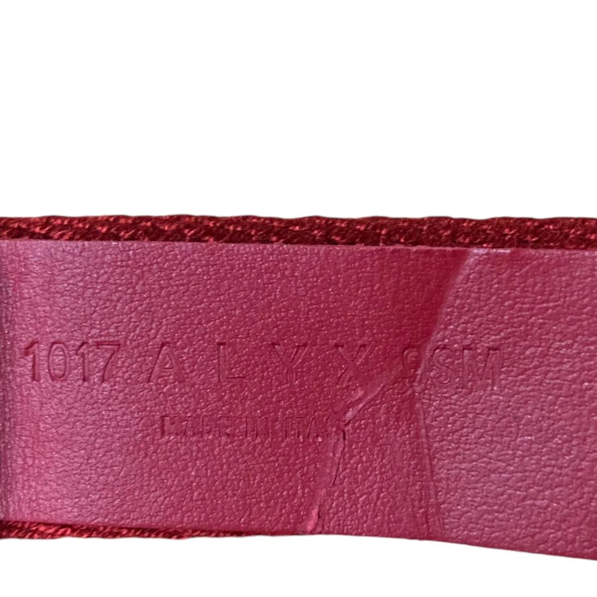 1017 ALYX 9SM Rollercoaster Buckle Belt Size ONE SIZE - 5 Thumbnail