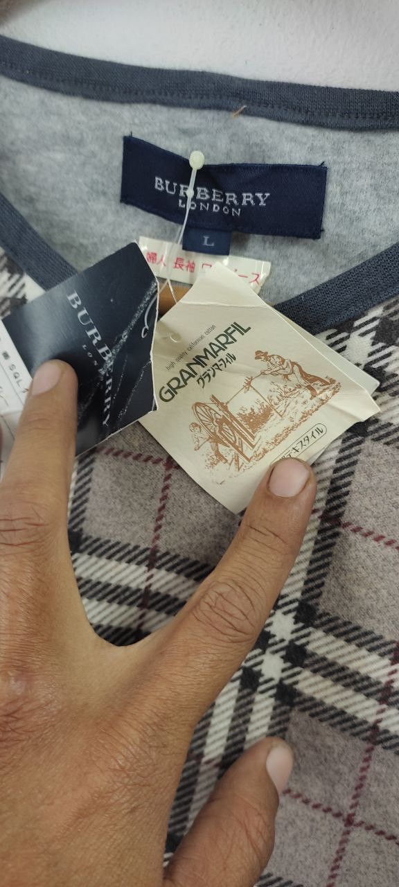 Burberry BURBERRY LONDON GRANMARFIL NOVACHEK NEW OLD STOCK Size L / US 10 / IT 46 - 13 Thumbnail