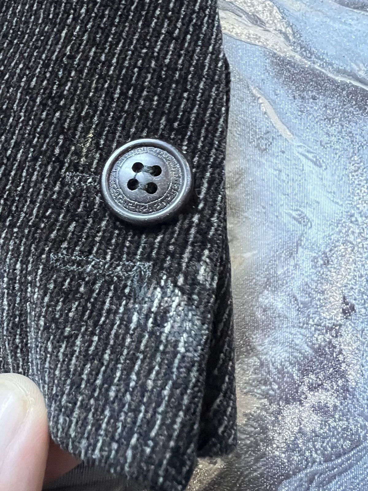 Versace Velvet VERSACE Blazer Jacket Size US M / EU 48-50 / 2 - 14 Thumbnail