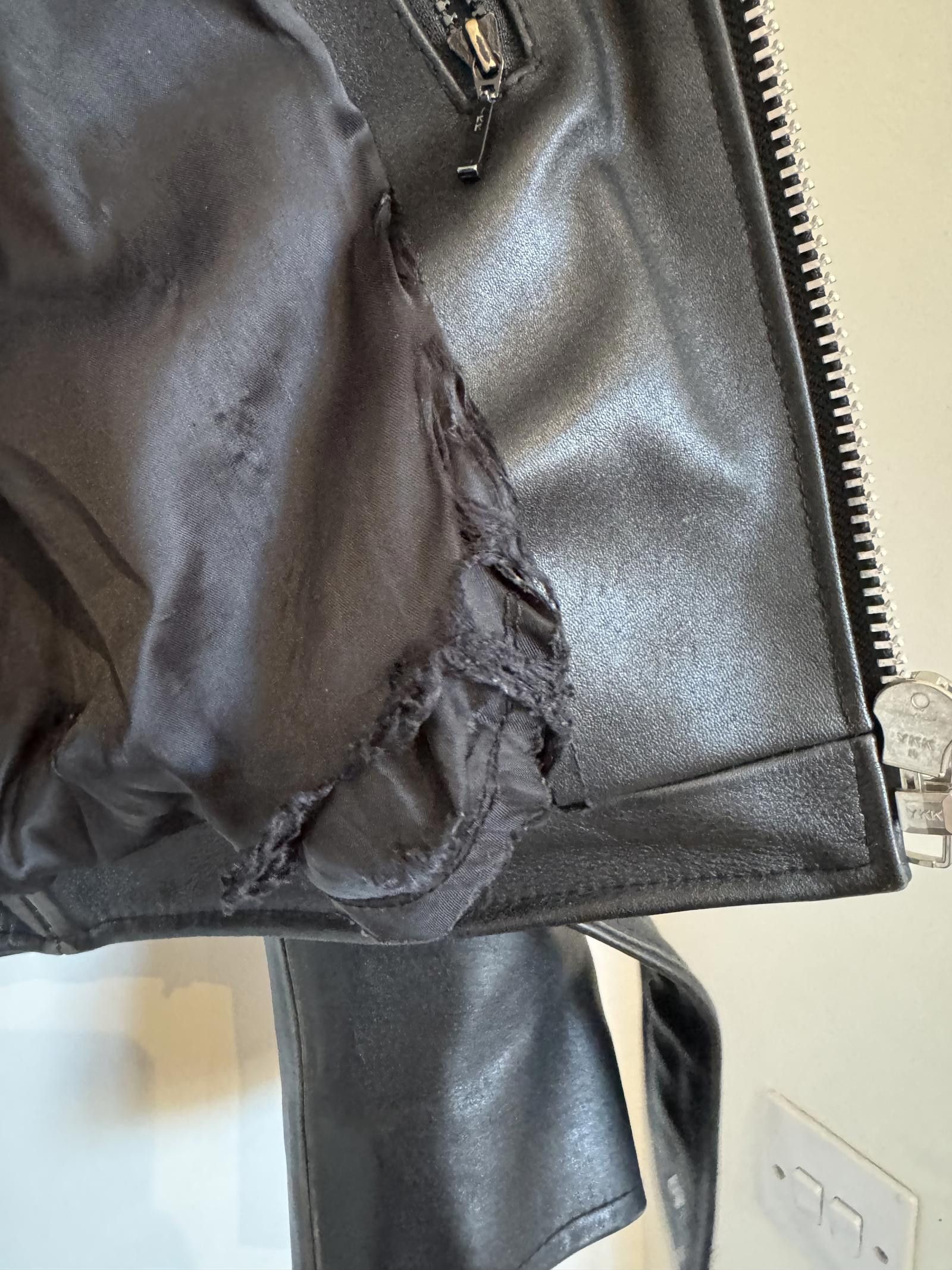 Designer Made in Korea. Leather Jacket. Fits a 10/12. Falcon Garments Size M / US 6-8 / IT 42-44 - 3 Thumbnail