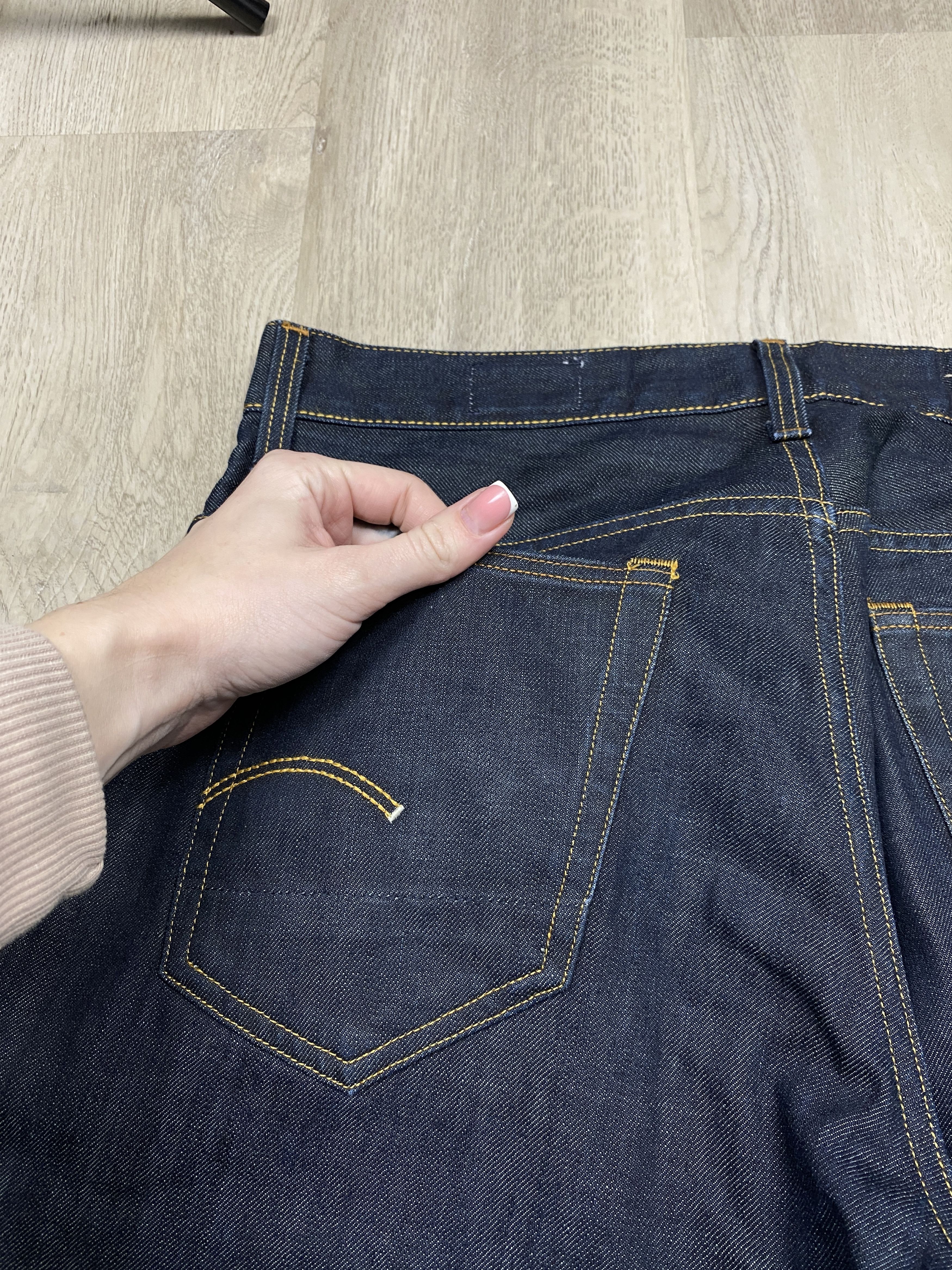 G-Star G Star Raw 3301 Slim Mens Denim Pants Jeans Size US 34 / EU 50 - 9 Thumbnail