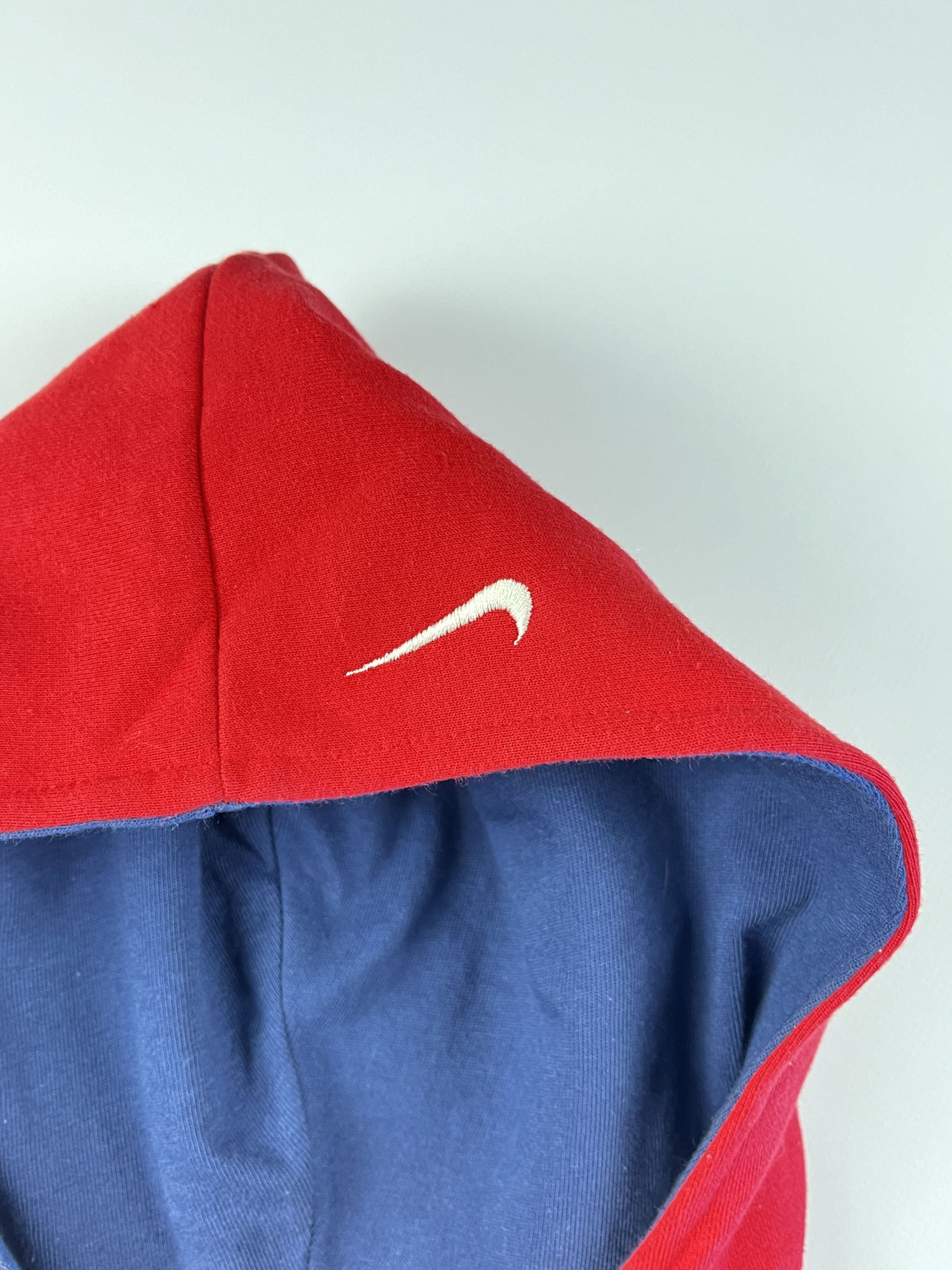 Nike × Vintage RARE! NIKE Vintage Center Logo Hoodie Size US M / EU 48-50 / 2 - 6 Thumbnail