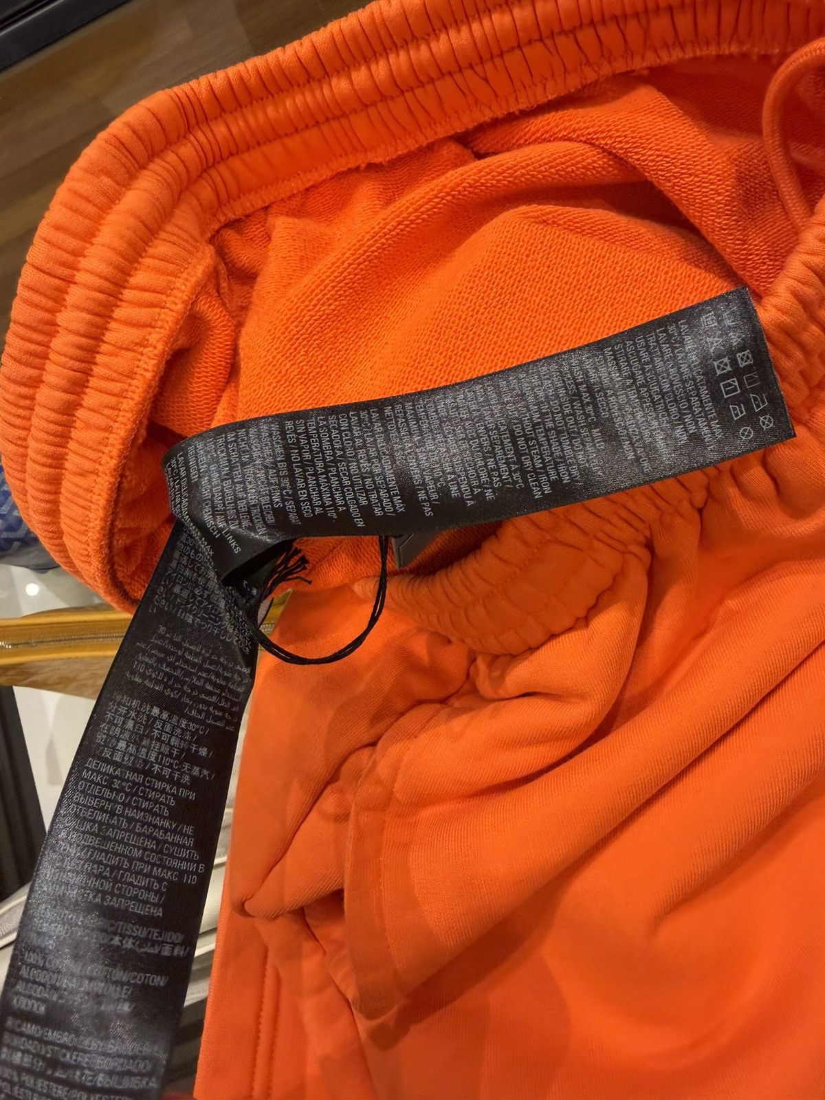 Balenciaga Balenciaga Sweatshorts - Orange Size US 32 / EU 48 - 5 Thumbnail