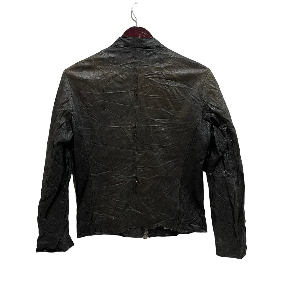 Vanquish × Vintage Vintage VANQUISH Leather Motorcycle Rider Zipper Jacket Size US M / EU 48-50 / 2 - 8 Thumbnail