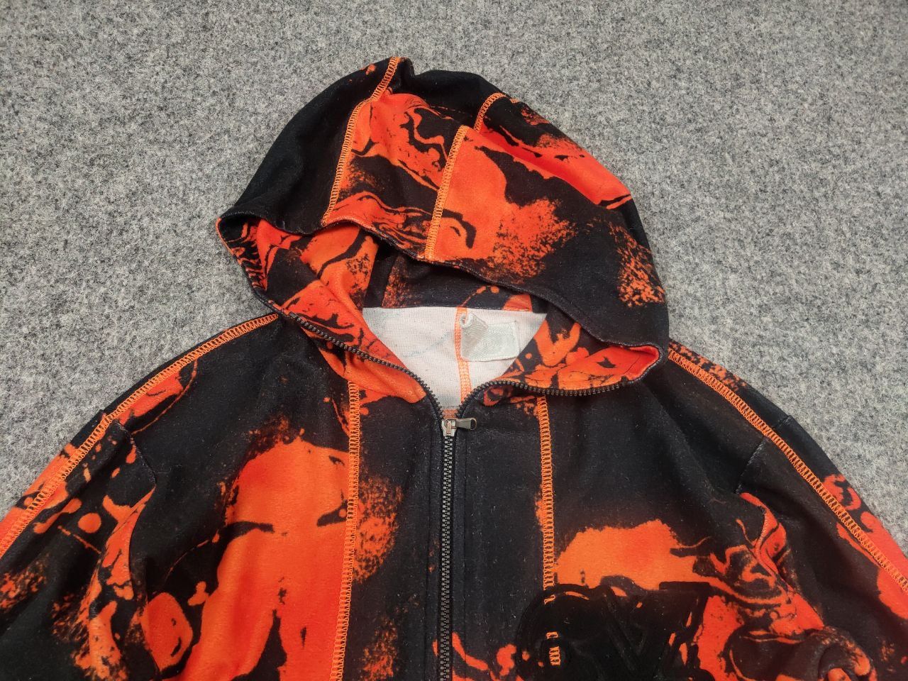 JET SET Vintage Jet Set Japanese Art Zip Fleece Hoodie Y2K Style Size US S / EU 44-46 / 1 - 8 Thumbnail