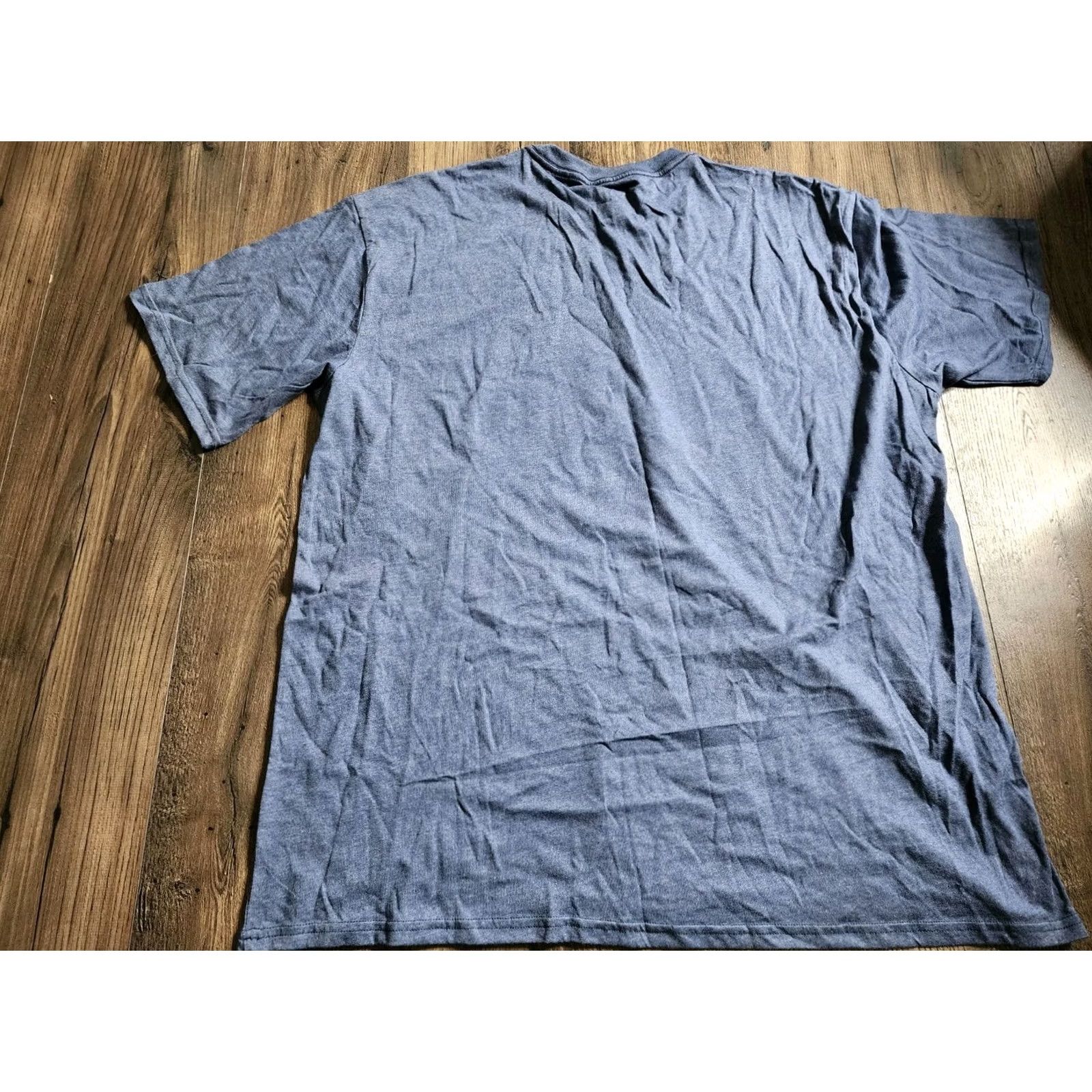 Bass Pro Shops Bass Pro Shops Mens T-Shirt 2XL Patriotic American Tradition Eagle Flag Blue Gray Boys? Size US XXL / EU 58 / 5 - 4 Thumbnail