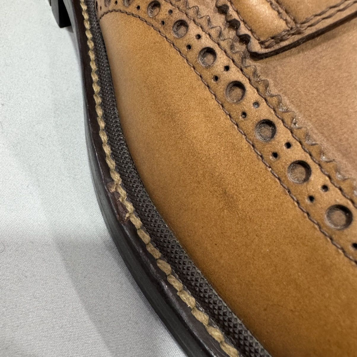 Brunello Cucinelli Brunello Cucinelli Wingtip Brogue Leather Shoes – Brown 🔥 Size US 10.5 / EU 43-44 - 12 Thumbnail