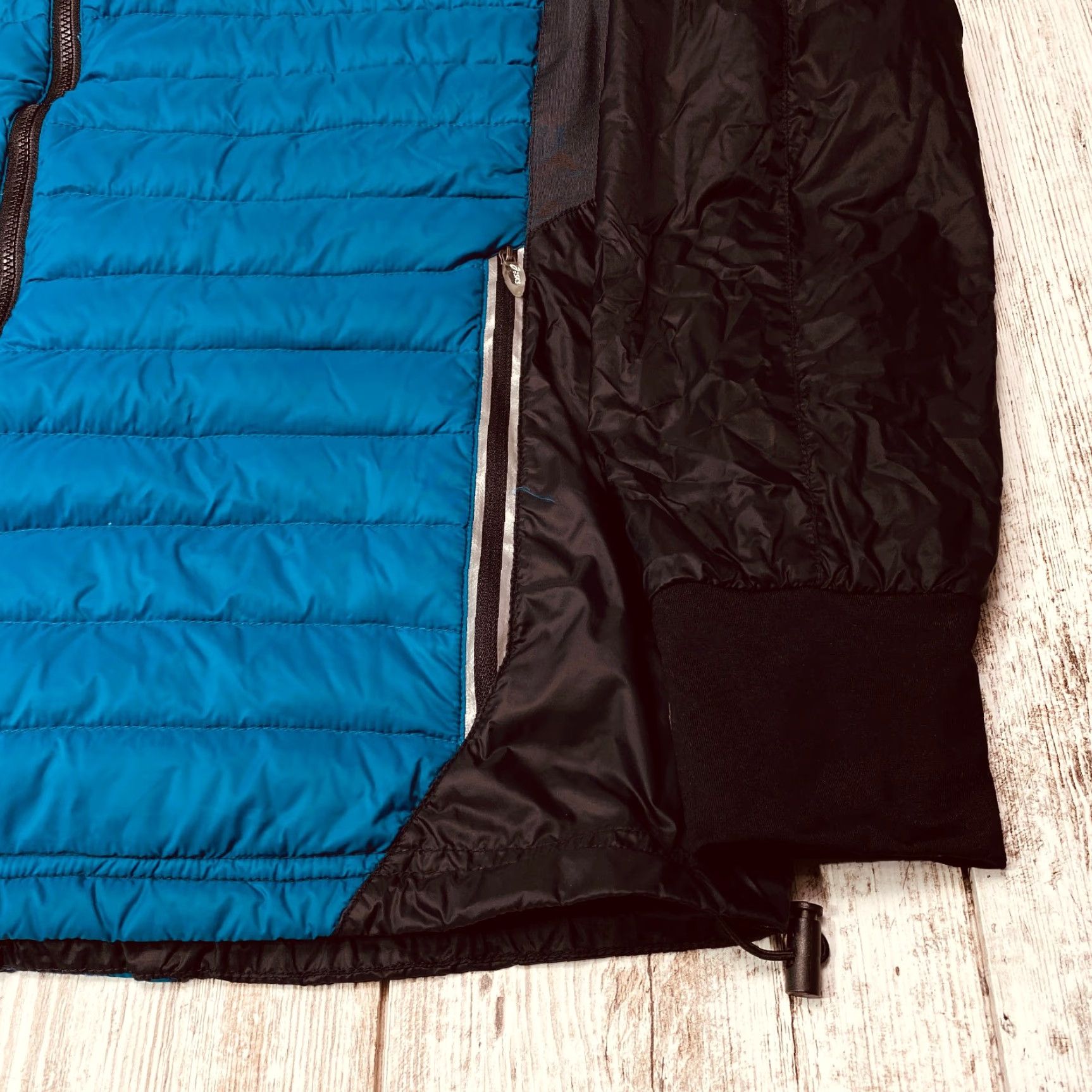Asics ASICS Men’s Large Blue Puffer Jacket Lightweight Full Zip Outdoor Hiking Size US L / EU 52-54 / 3 - 4 Thumbnail