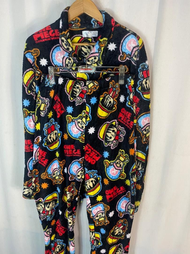Japanese Brand × One Piece 🔥Unisex🔥 one piece fullprint one set pyjamas size L Size US L / EU 52-54 / 3 - 2 Thumbnail