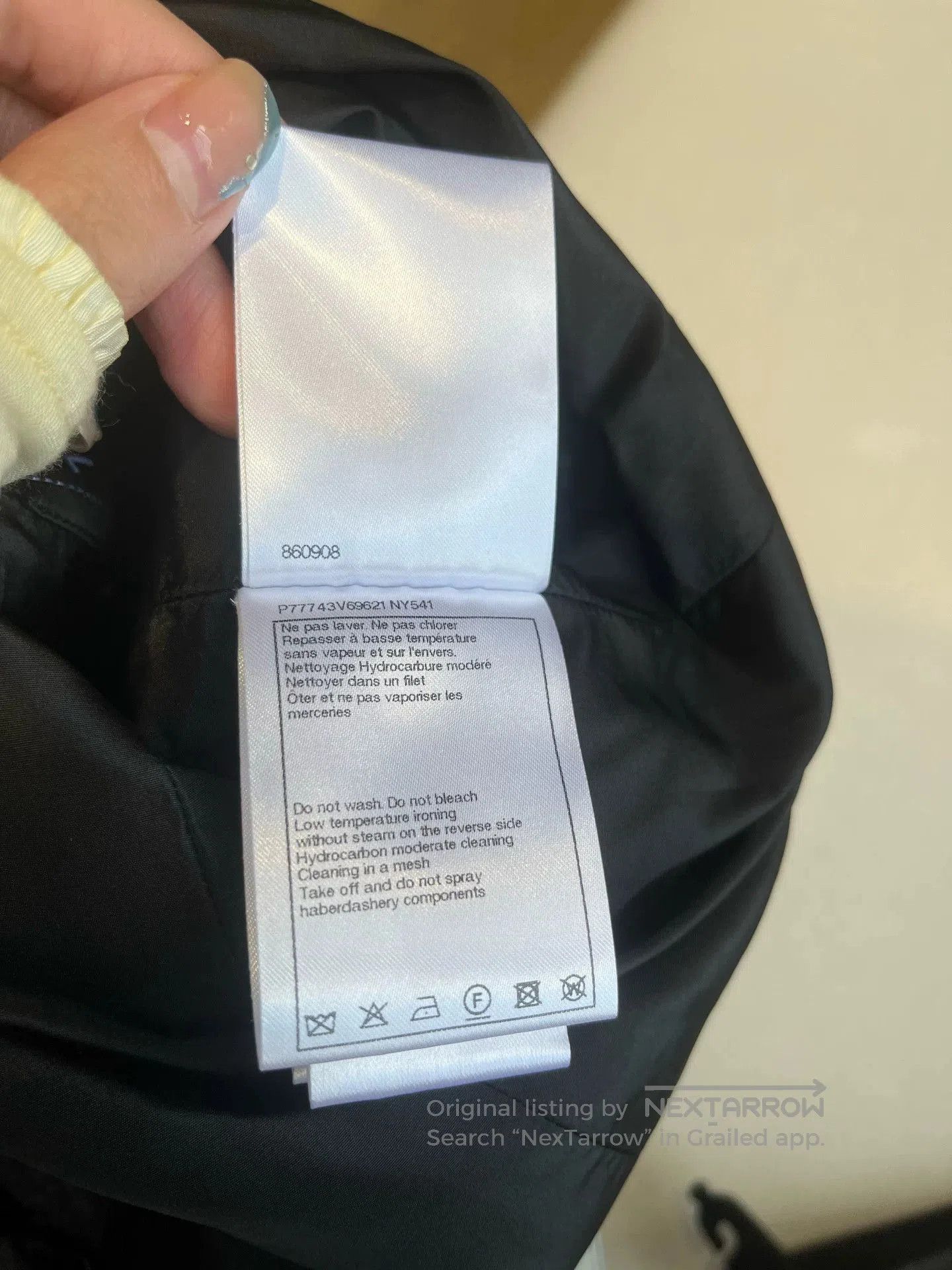 Chanel Chanel 24A Black White Gray Plaid Skirt. Size US 34 / EU 50 - 6 Thumbnail