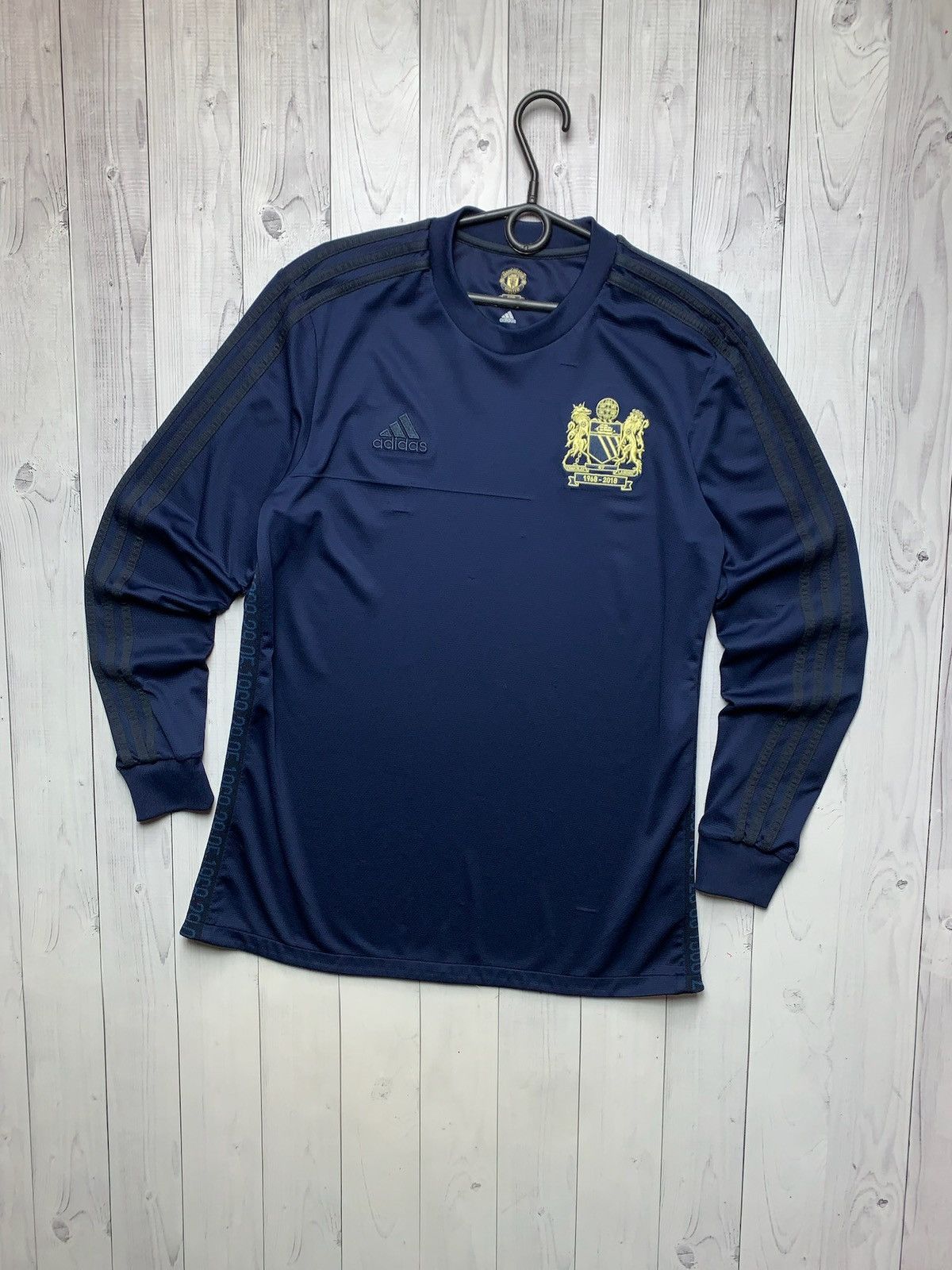 Adidas × Vintage Vintage adidas Manchester United soccer jersey retro logo L Size US L / EU 52-54 / 3 - 1 Thumbnail