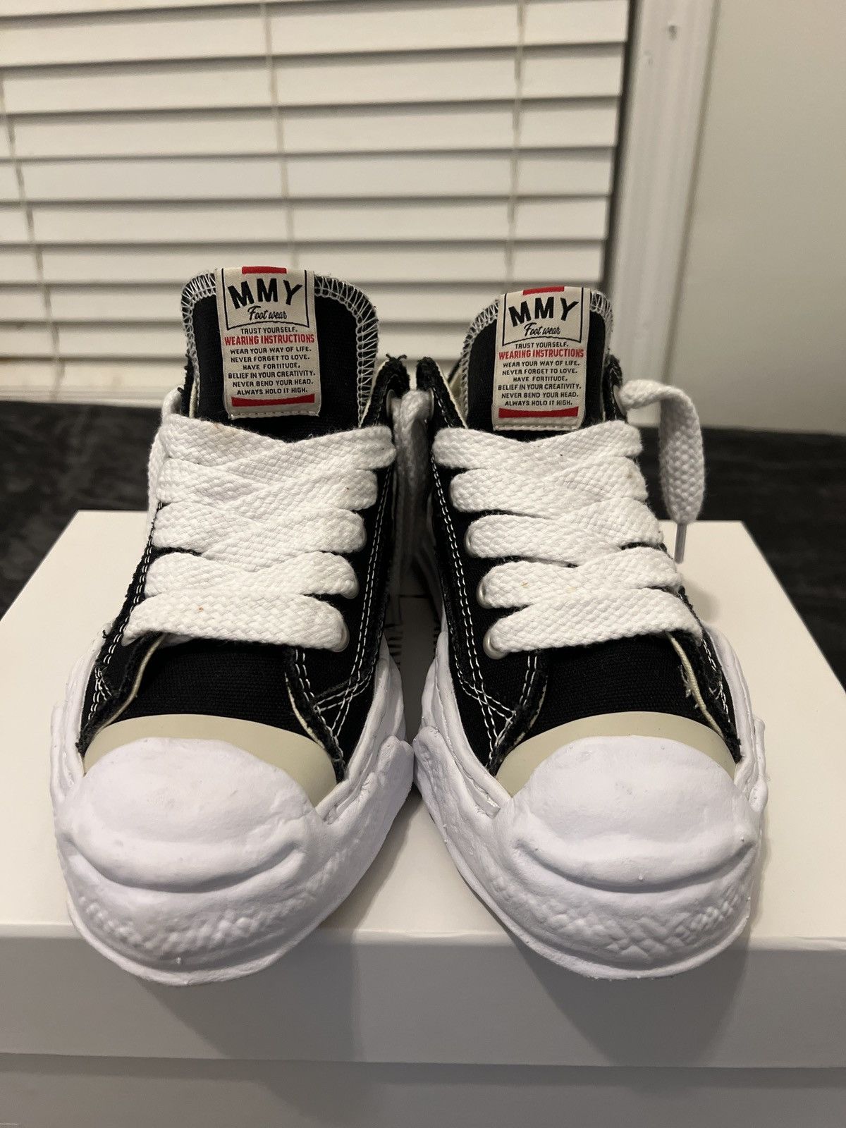 Maison MIHARA YASUHIRO Maison Mihara Yasuhiro Hank OG Sole Canvas Low Size US 6.5 / EU 39-40 - 1 Thumbnail