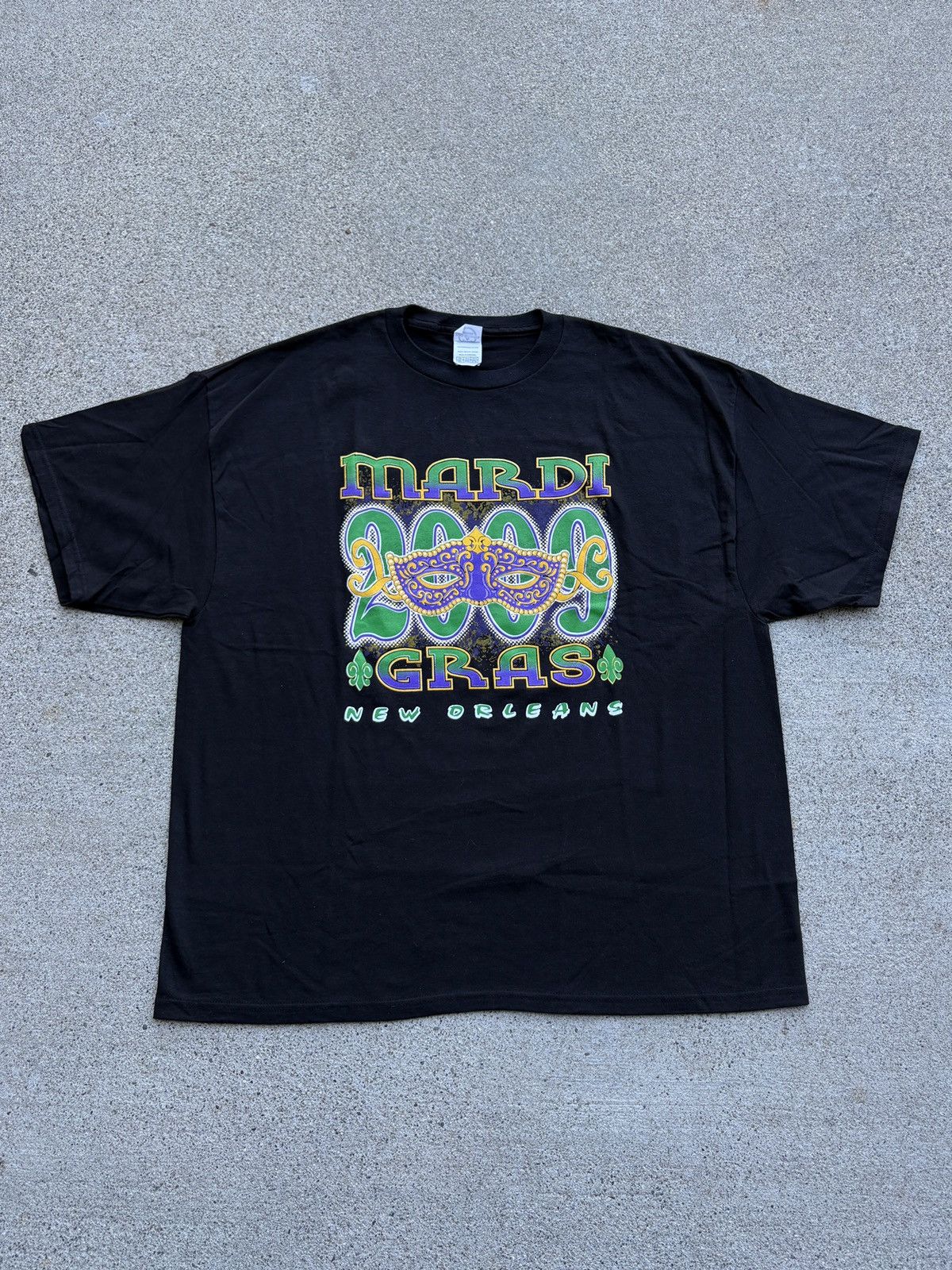 Delta Vintage 2009 Delta New Orleans “Mardi Gras” T-Shirt Size XXL Size US XXL / EU 58 / 5 - 1 Thumbnail