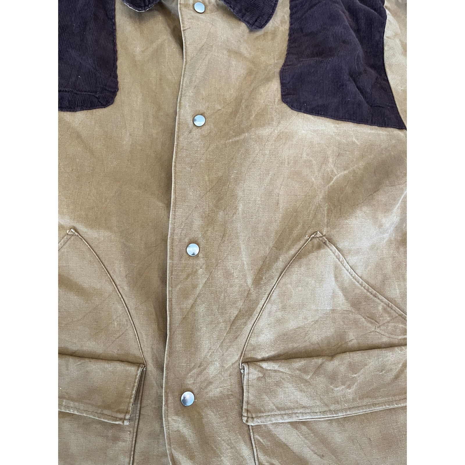 Other Vtg 70s 10X USA Made Canvas Hunting Field Jacket Corduroy M Size US M / EU 48-50 / 2 - 5 Thumbnail