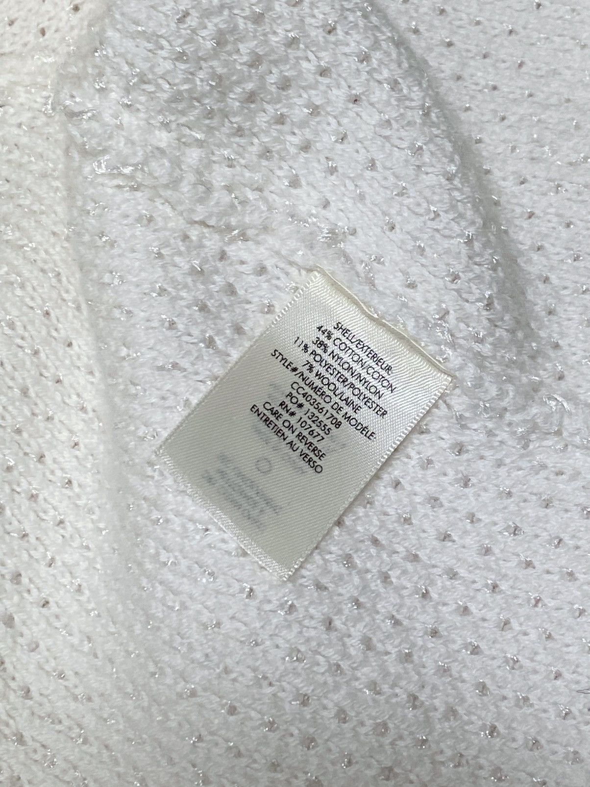 Alice + Olivia Alice and Olivia Scalloped Knit Jacket size M Size M / US 6-8 / IT 42-44 - 10 Thumbnail