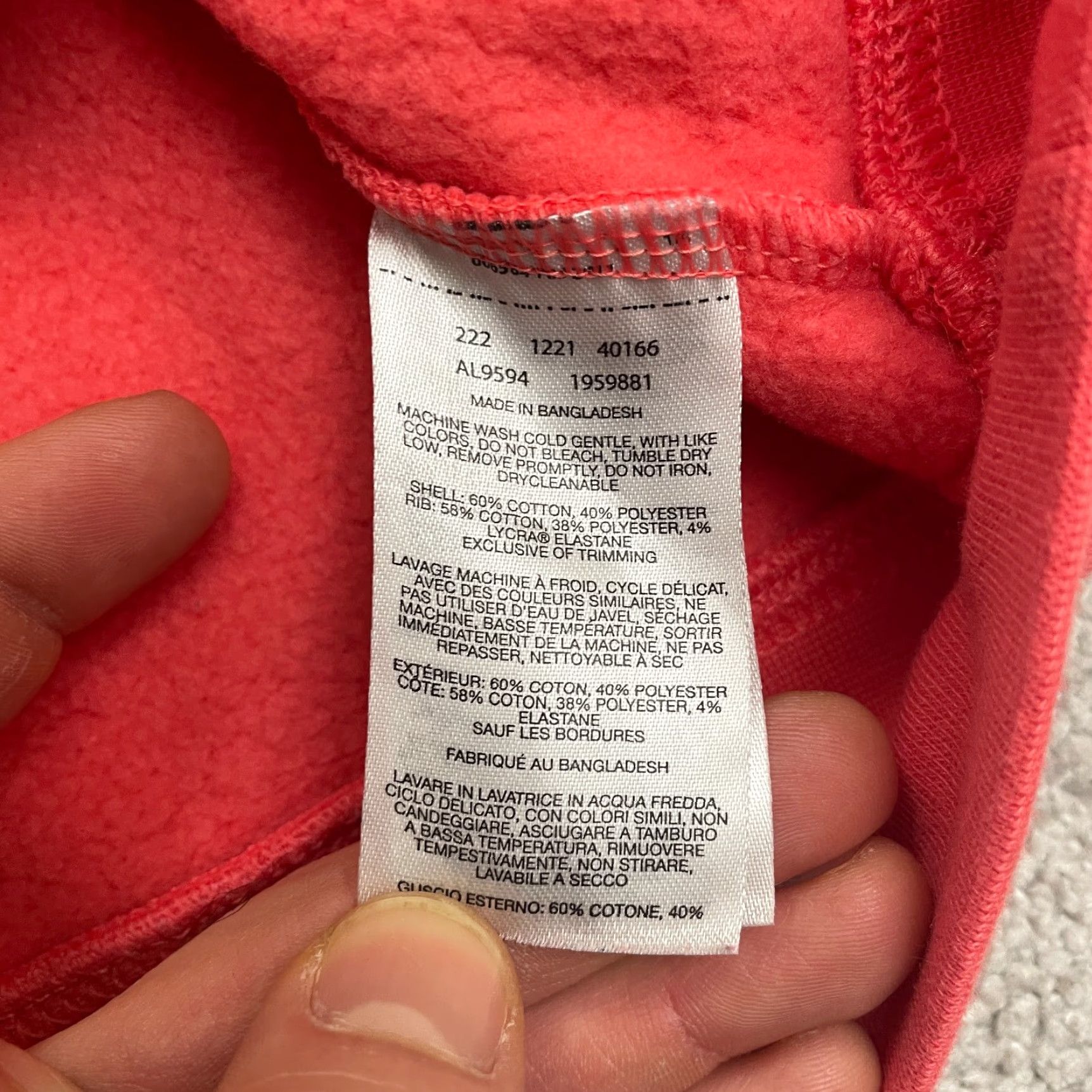 The North Face The North Face Hoodie Pullover Sweatshirt Womens Medium Orange Graphic Casual Size M / US 6-8 / IT 42-44 - 6 Thumbnail